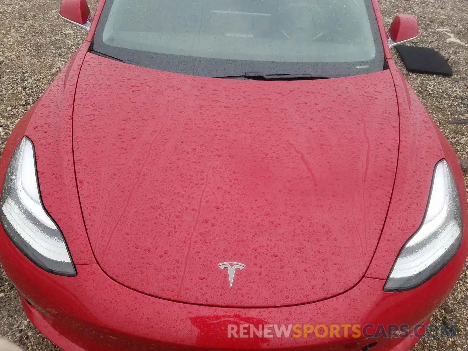 7 Photograph of a damaged car 5YJ3E1EB9KF387022 TESLA MODEL 3 2019