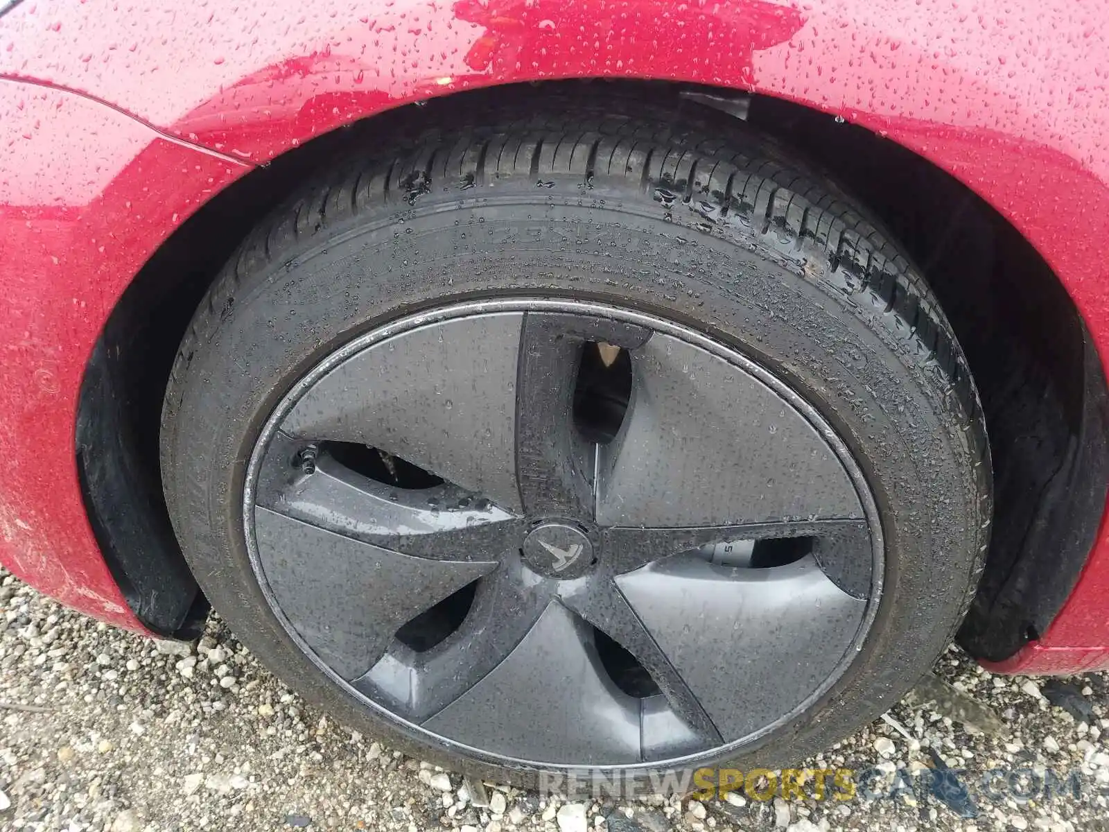 9 Photograph of a damaged car 5YJ3E1EB9KF387022 TESLA MODEL 3 2019