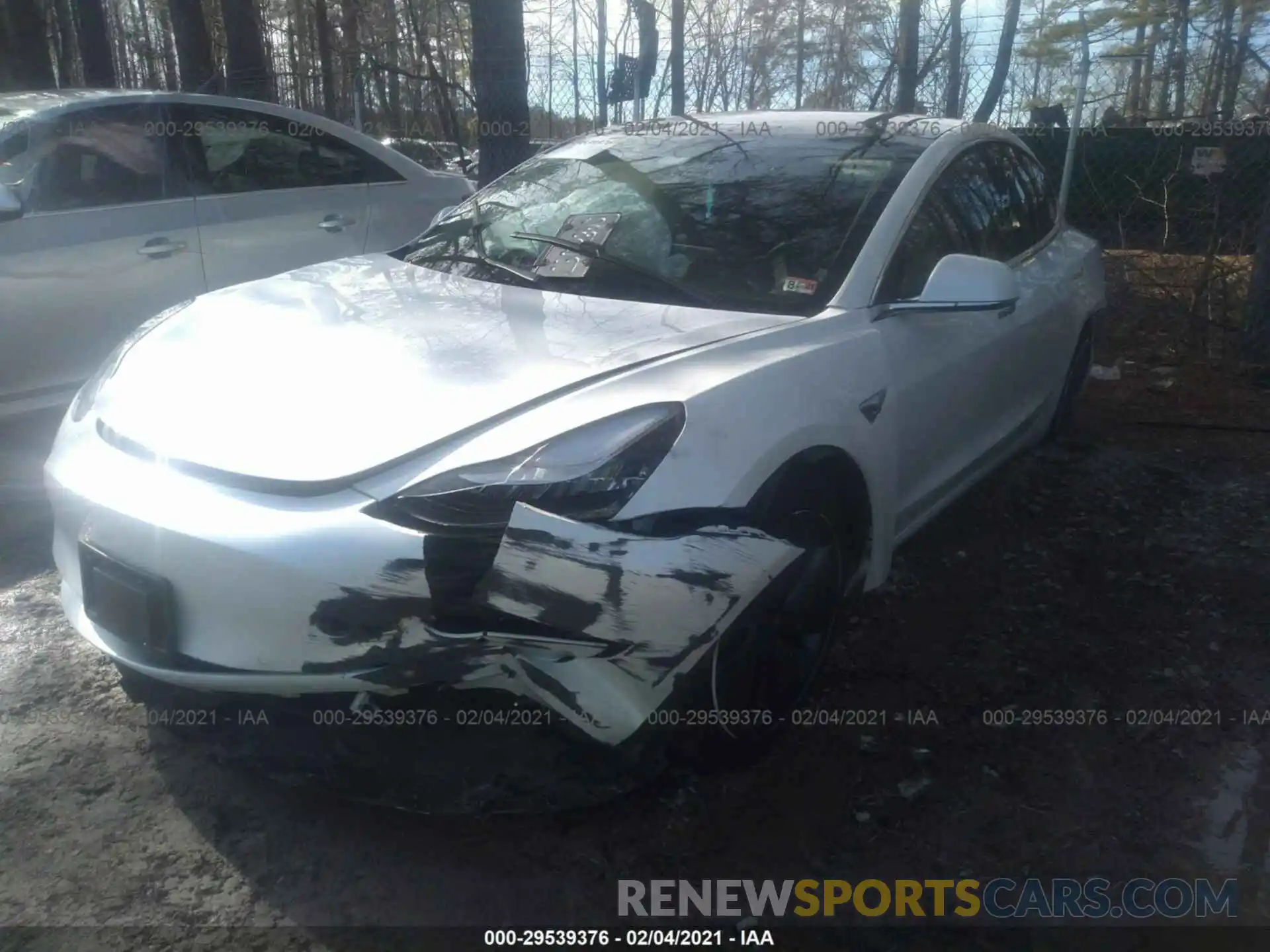 6 Photograph of a damaged car 5YJ3E1EB9KF388008 TESLA MODEL 3 2019