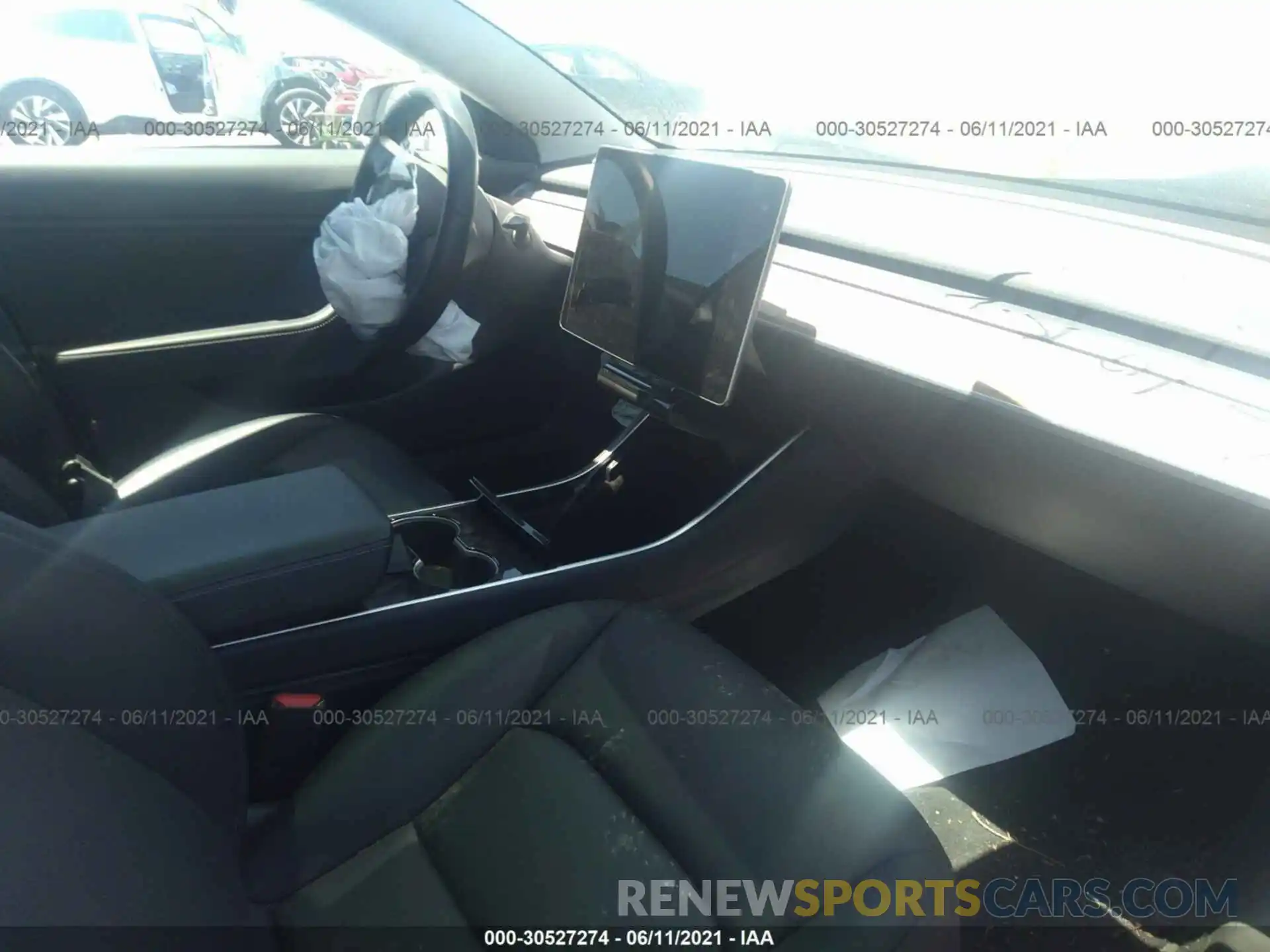 5 Photograph of a damaged car 5YJ3E1EB9KF390471 TESLA MODEL 3 2019