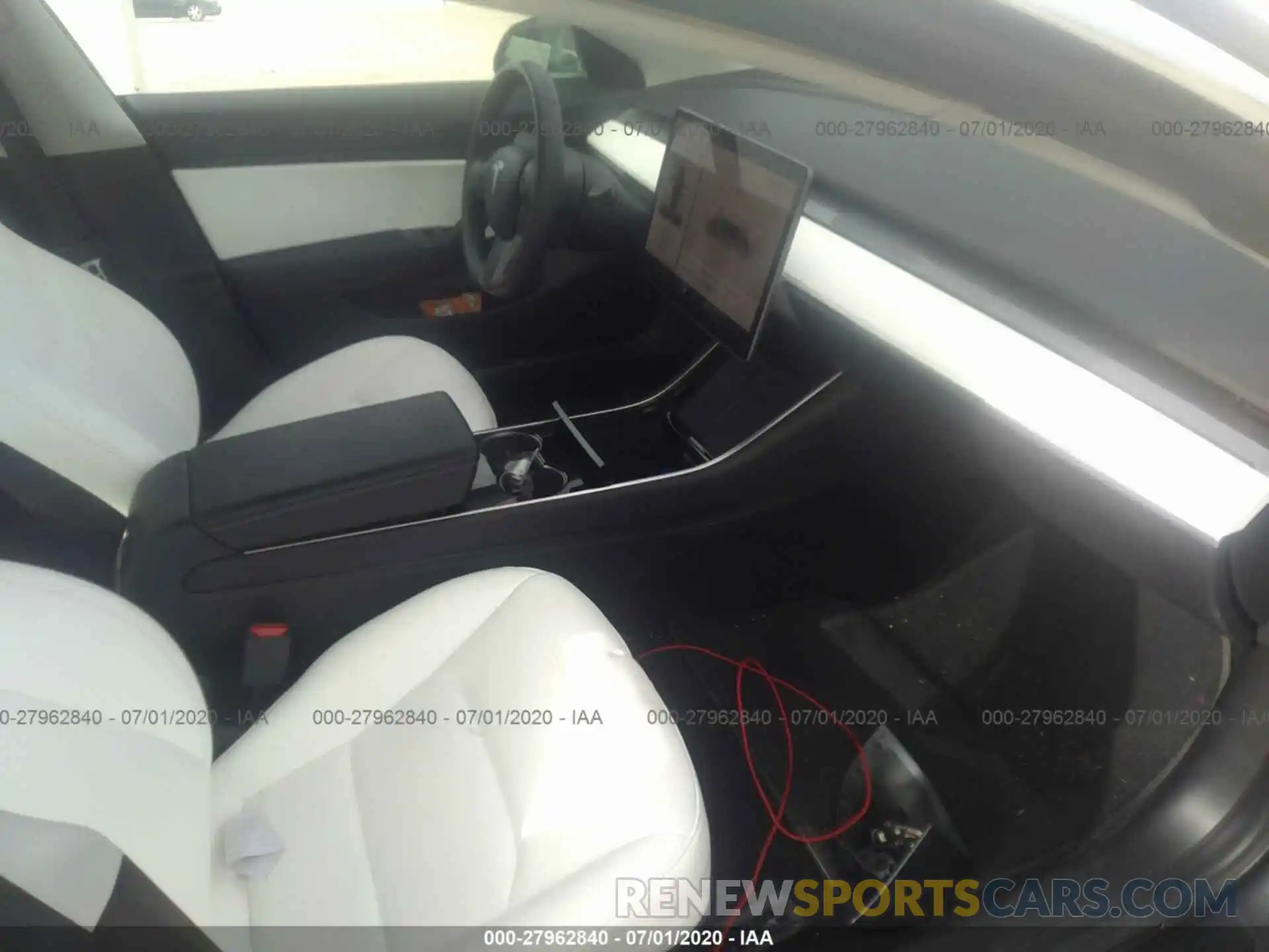 5 Photograph of a damaged car 5YJ3E1EB9KF393550 TESLA MODEL 3 2019