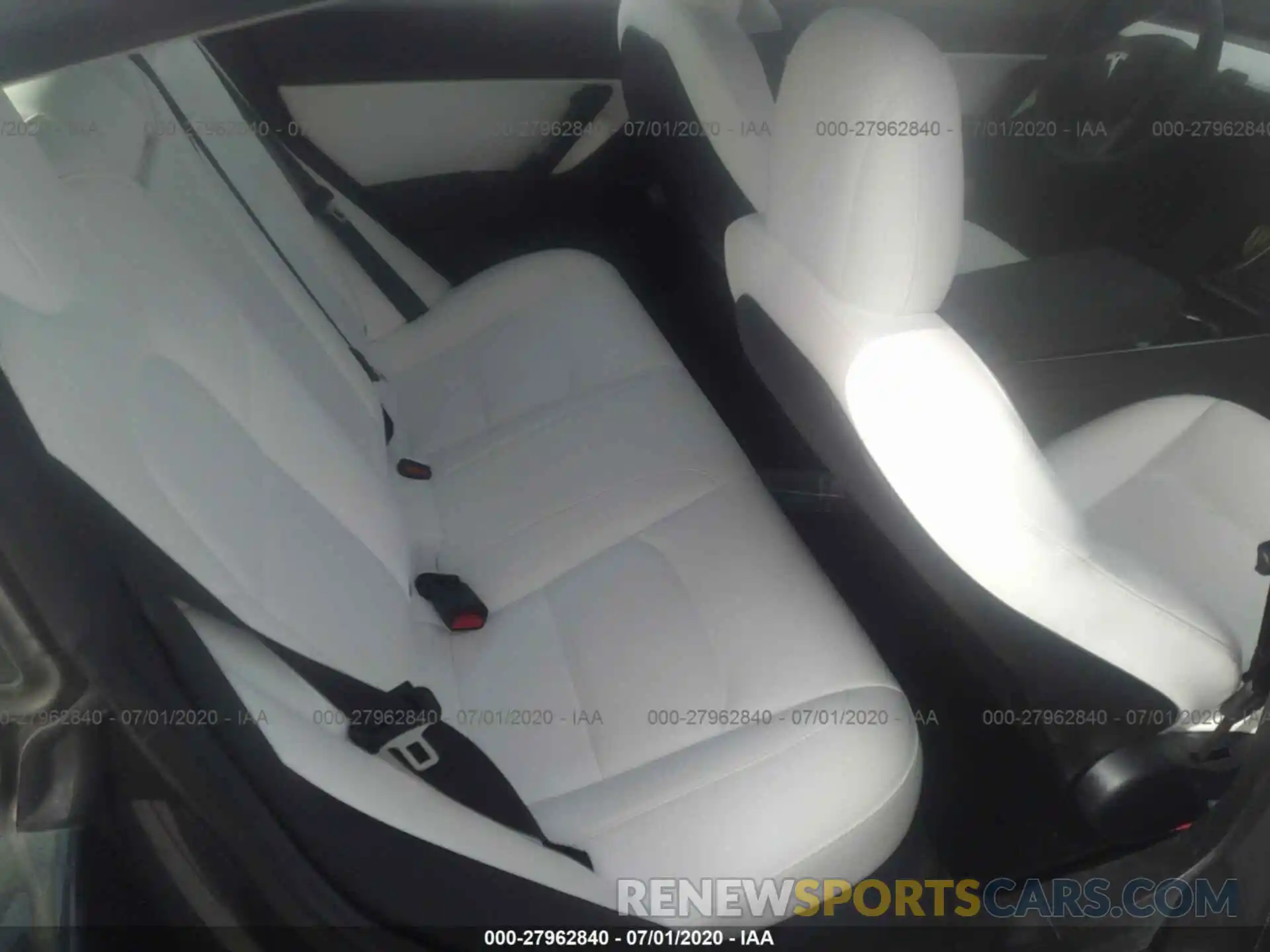 8 Photograph of a damaged car 5YJ3E1EB9KF393550 TESLA MODEL 3 2019