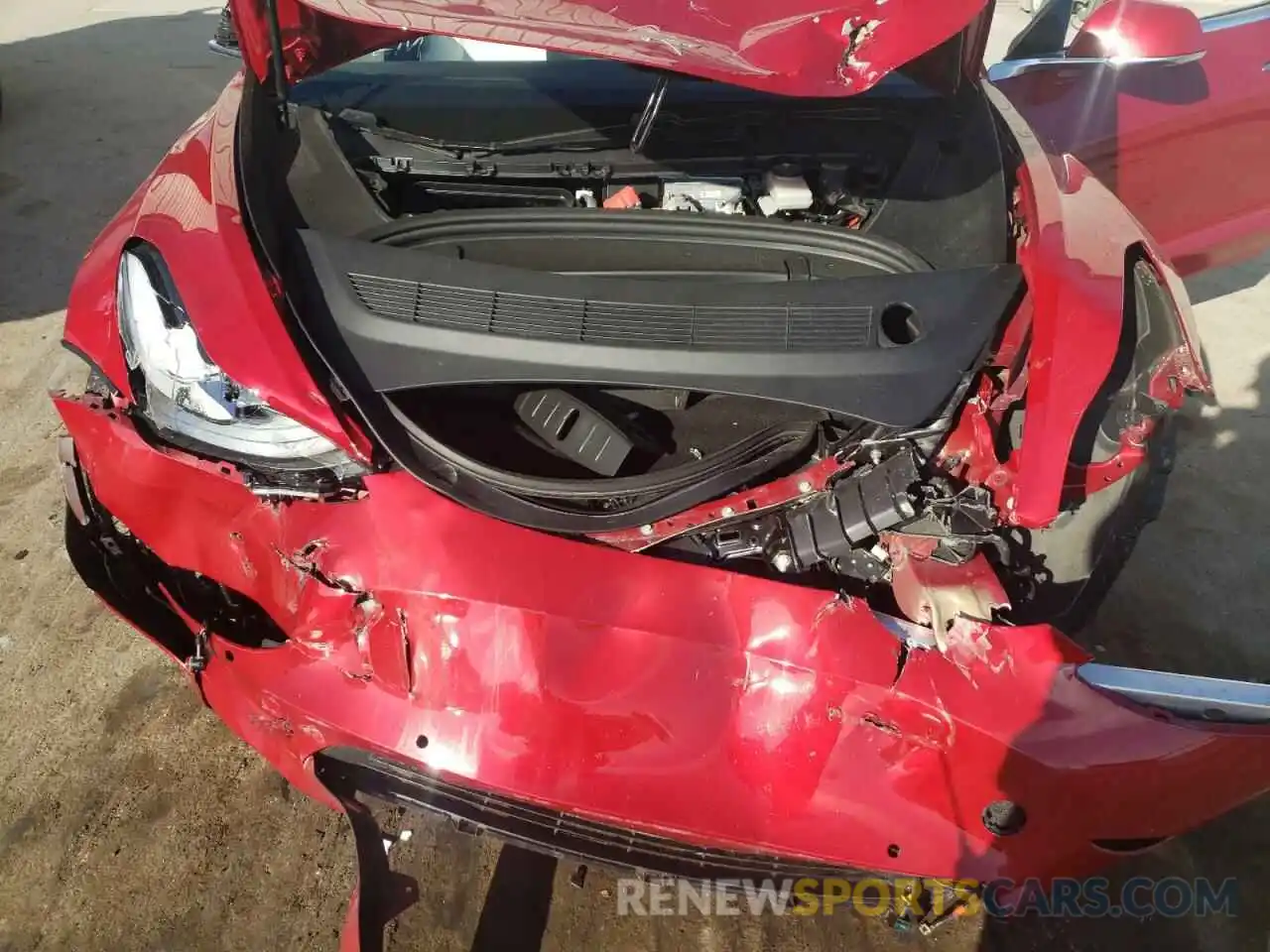 7 Photograph of a damaged car 5YJ3E1EB9KF406913 TESLA MODEL 3 2019