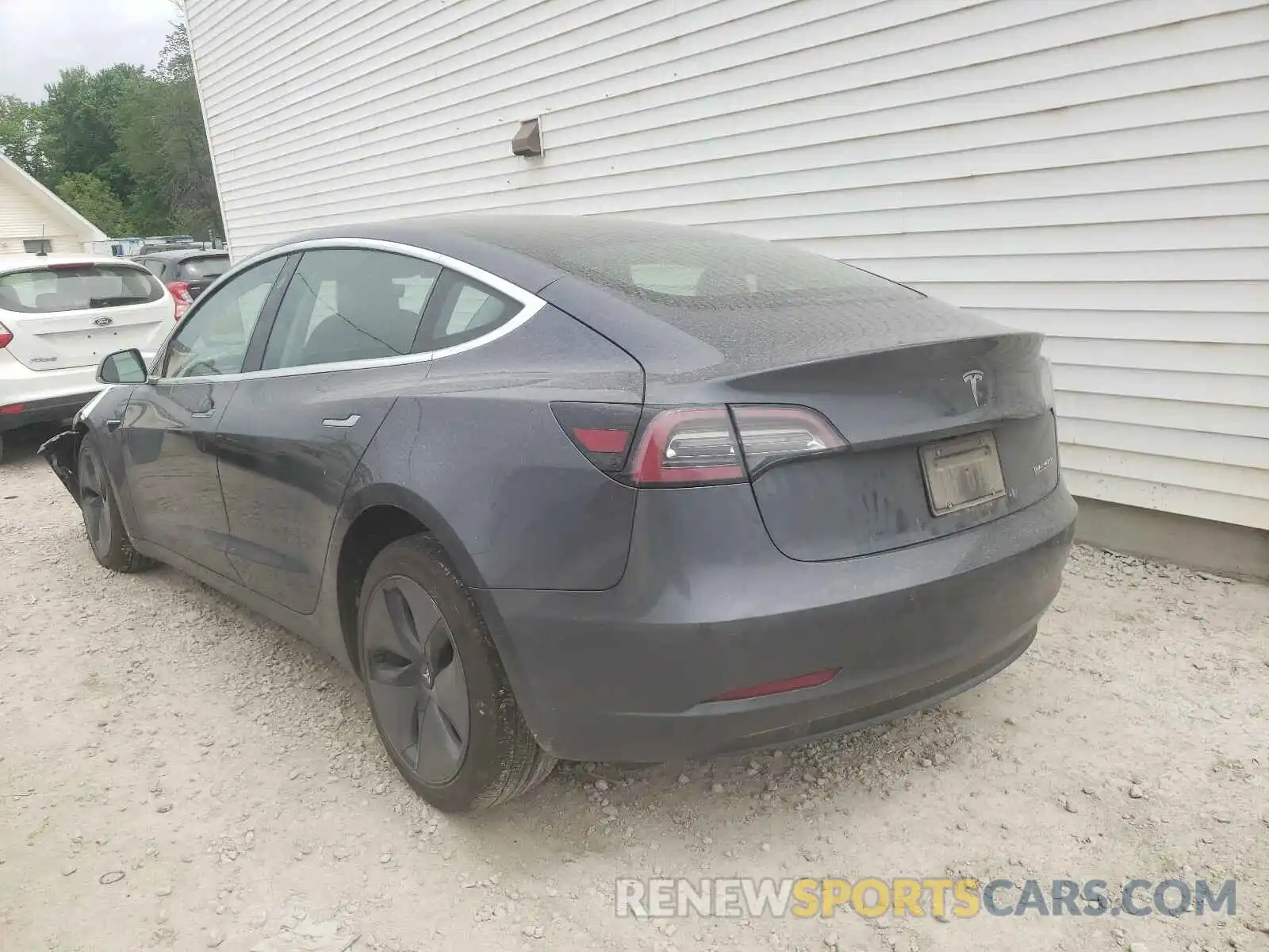 3 Photograph of a damaged car 5YJ3E1EB9KF437286 TESLA MODEL 3 2019