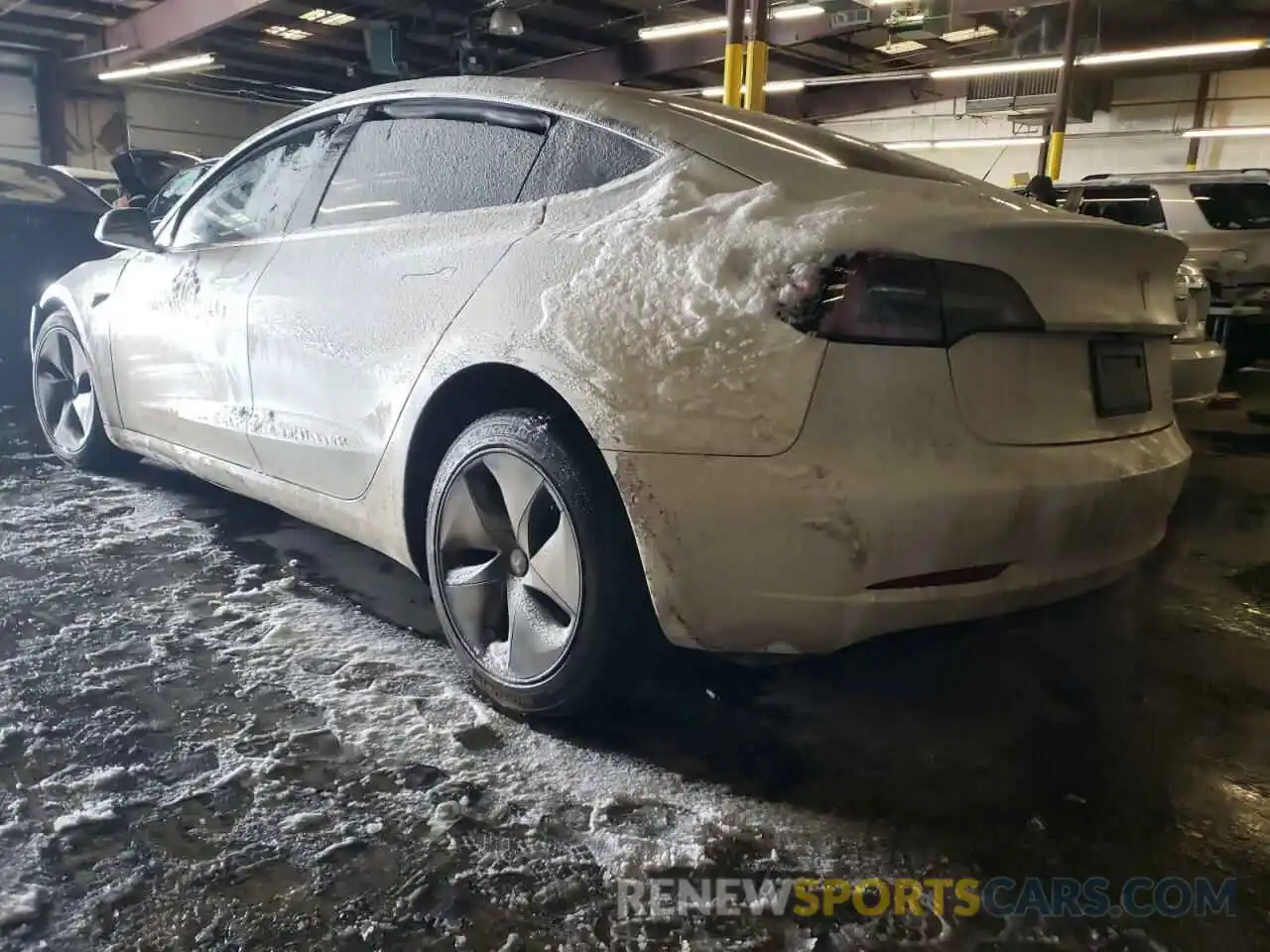 3 Фотография поврежденного автомобиля 5YJ3E1EB9KF437403 TESLA MODEL 3 2019