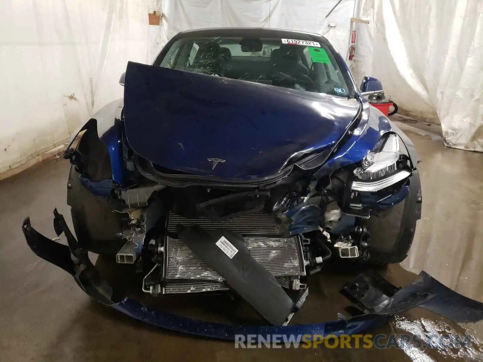 9 Photograph of a damaged car 5YJ3E1EB9KF464942 TESLA MODEL 3 2019