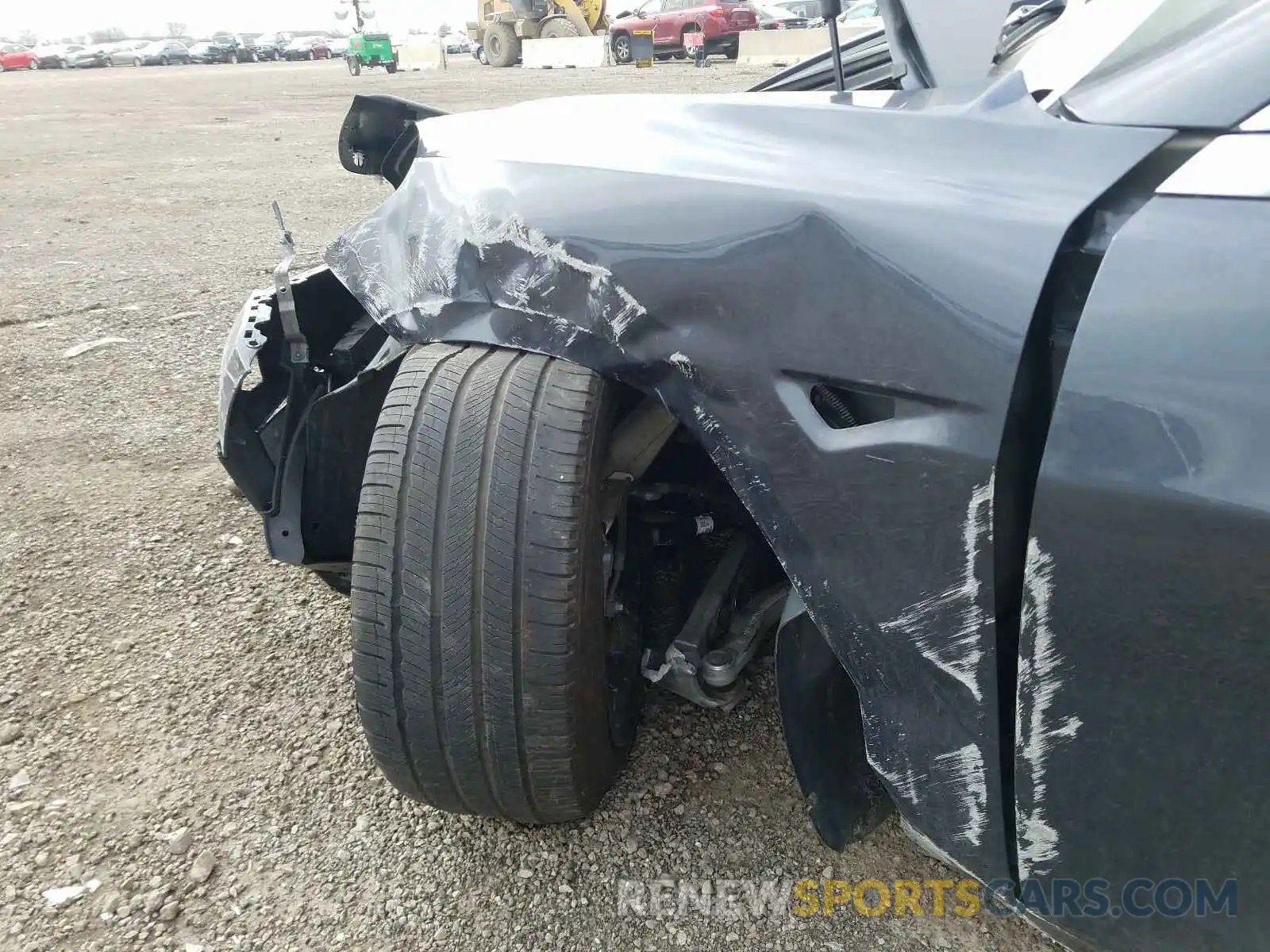 9 Photograph of a damaged car 5YJ3E1EB9KF477335 TESLA MODEL 3 2019