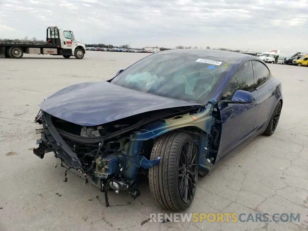 9 Photograph of a damaged car 5YJ3E1EB9KF477657 TESLA MODEL 3 2019