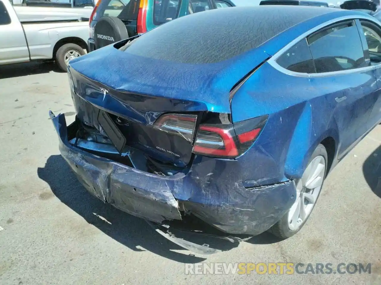 9 Photograph of a damaged car 5YJ3E1EB9KF517851 TESLA MODEL 3 2019