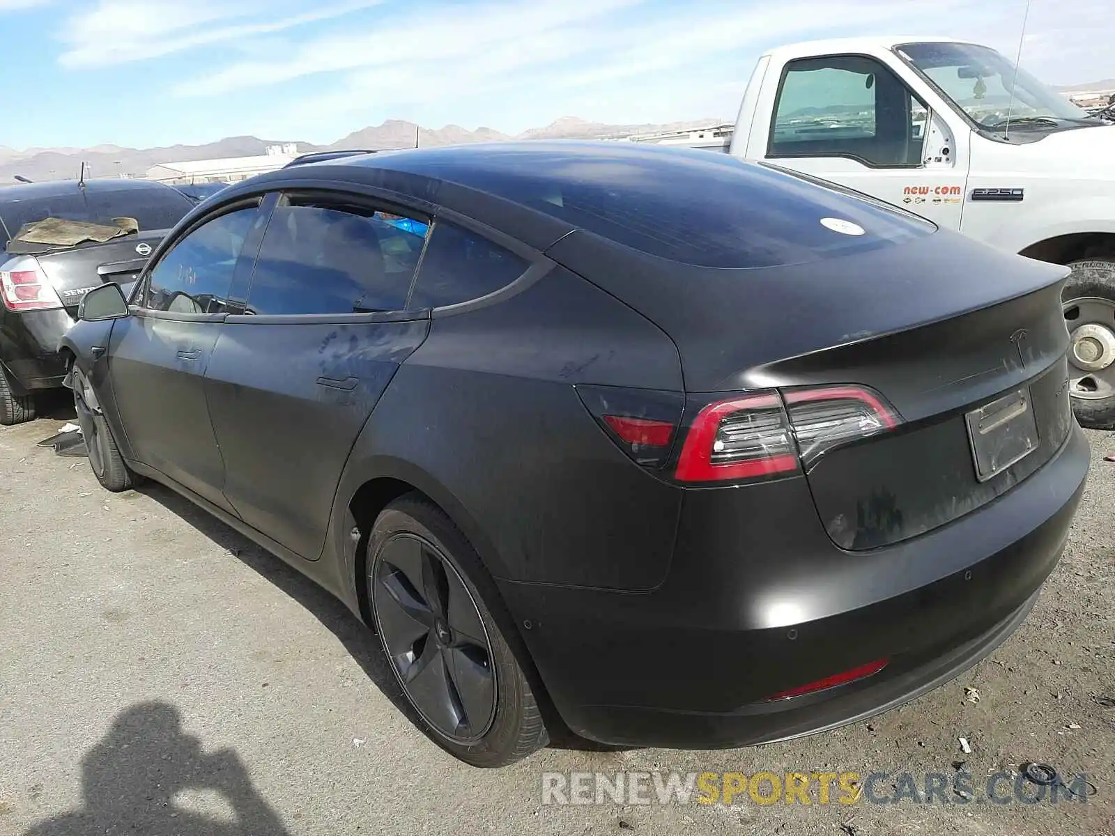 3 Photograph of a damaged car 5YJ3E1EBXKF193535 TESLA MODEL 3 2019