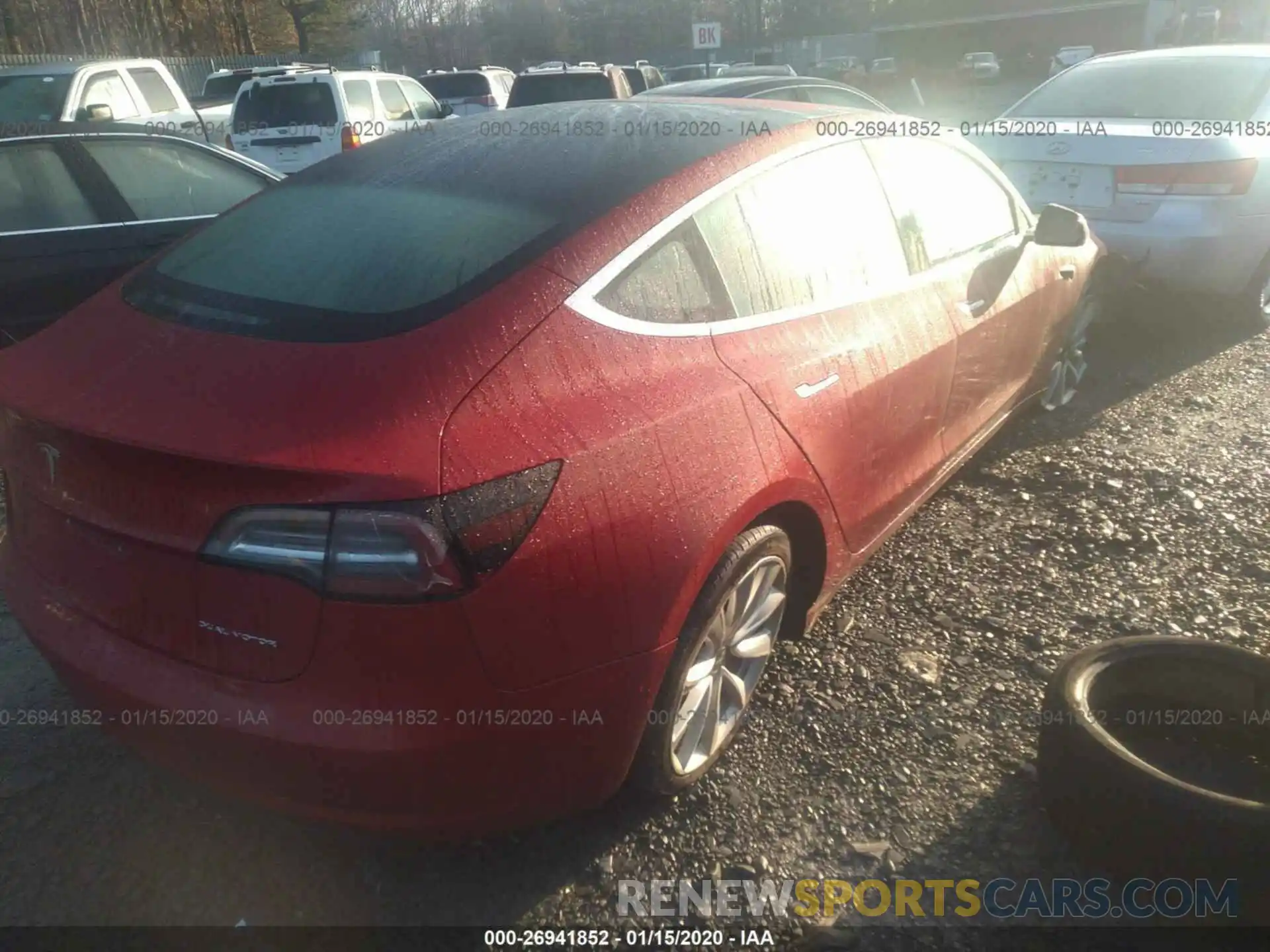 4 Photograph of a damaged car 5YJ3E1EBXKF194460 TESLA MODEL 3 2019