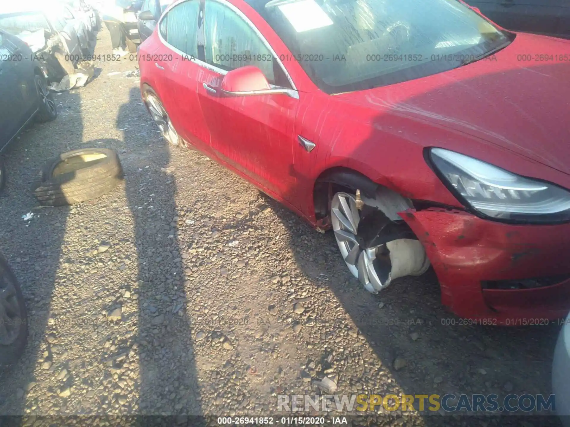 6 Photograph of a damaged car 5YJ3E1EBXKF194460 TESLA MODEL 3 2019