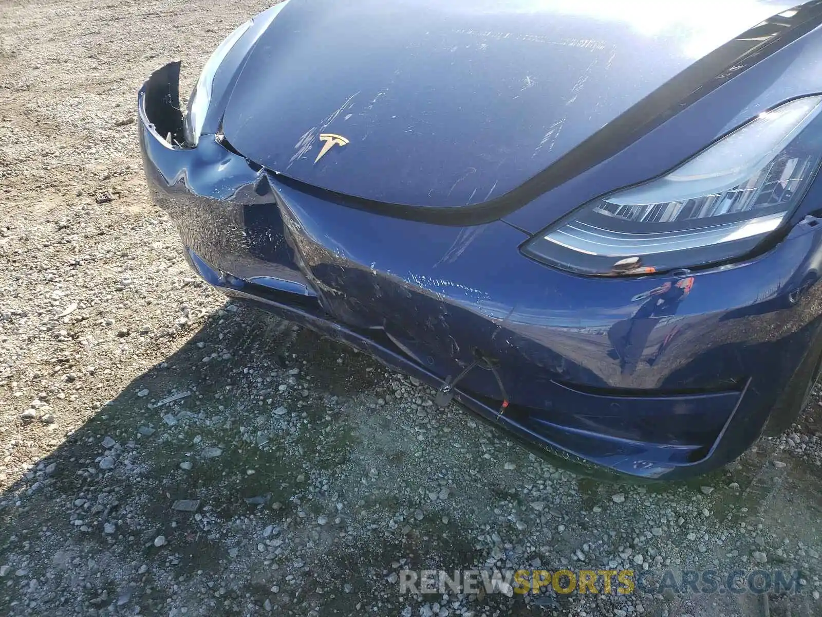 9 Photograph of a damaged car 5YJ3E1EBXKF195110 TESLA MODEL 3 2019