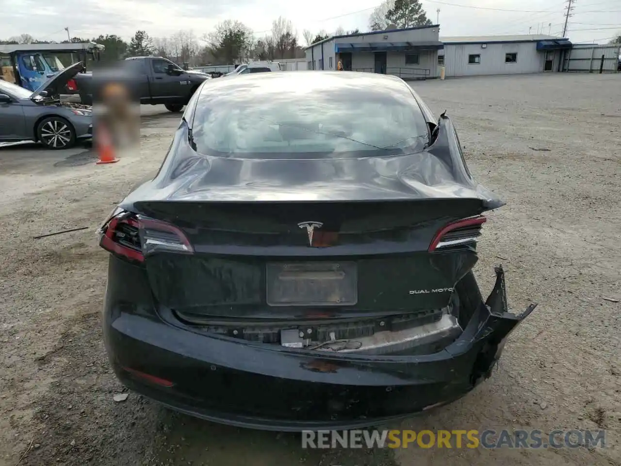 6 Photograph of a damaged car 5YJ3E1EBXKF195365 TESLA MODEL 3 2019