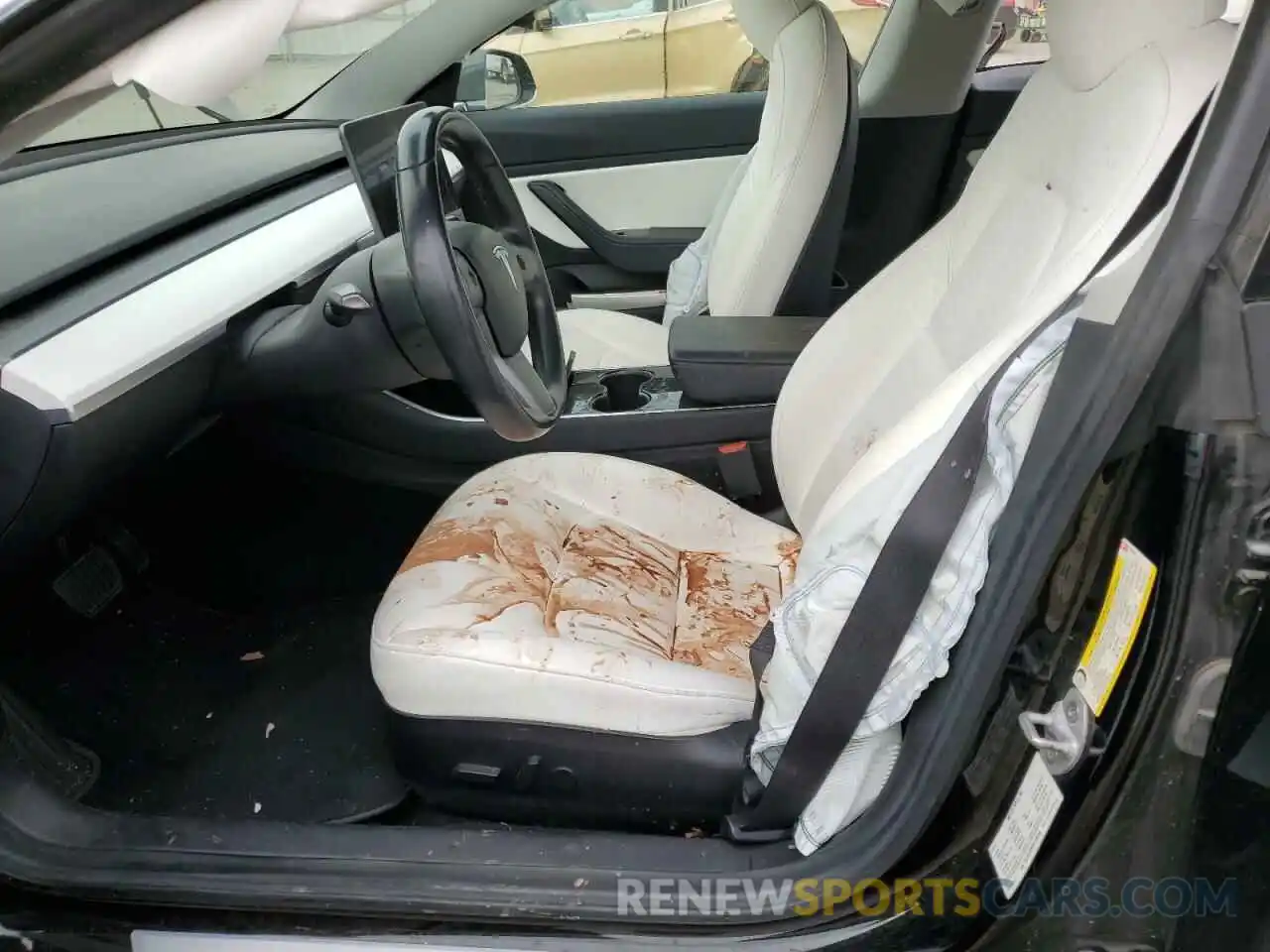 7 Photograph of a damaged car 5YJ3E1EBXKF195365 TESLA MODEL 3 2019