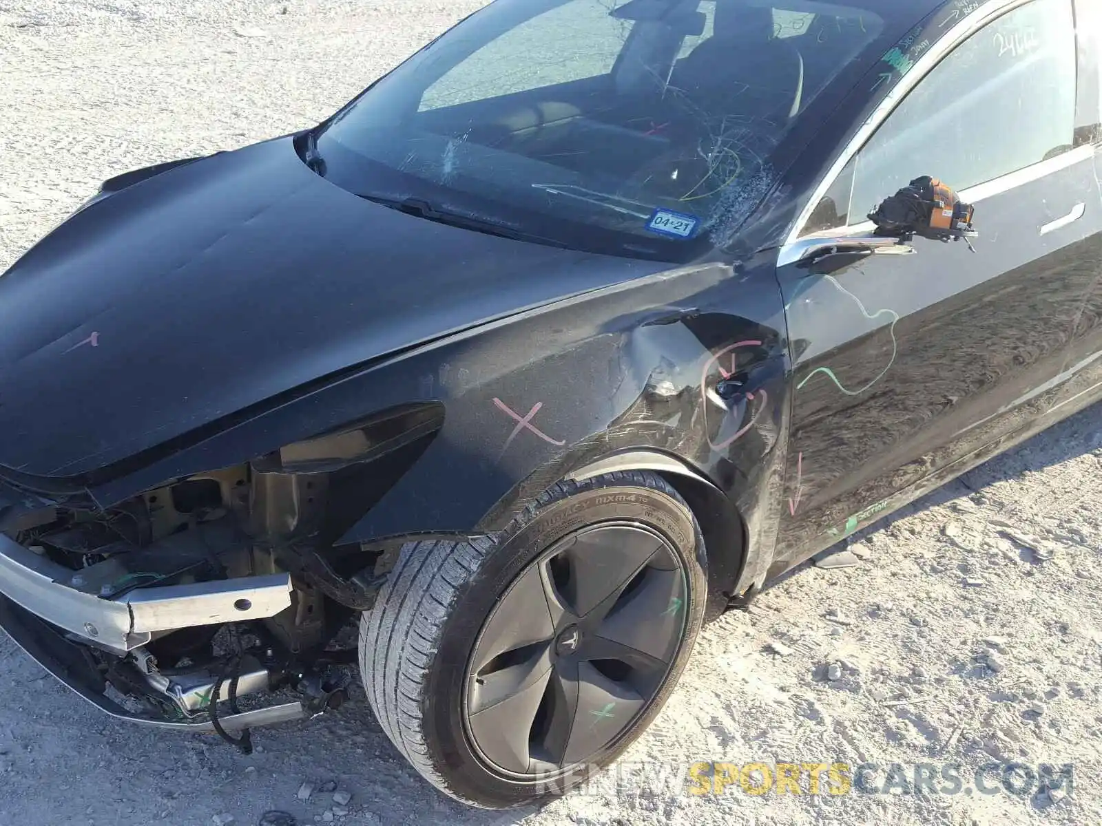 9 Фотография поврежденного автомобиля 5YJ3E1EBXKF208874 TESLA MODEL 3 2019