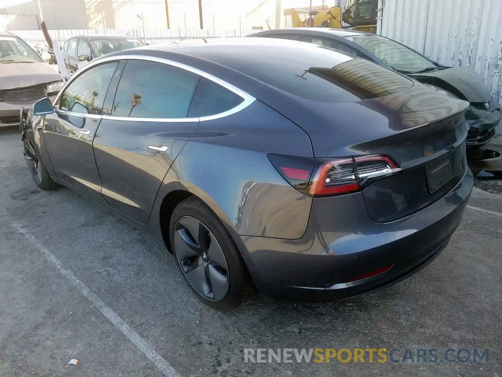 3 Photograph of a damaged car 5YJ3E1EBXKF209720 TESLA MODEL 3 2019