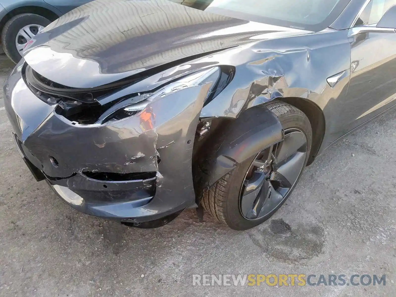 9 Photograph of a damaged car 5YJ3E1EBXKF209720 TESLA MODEL 3 2019