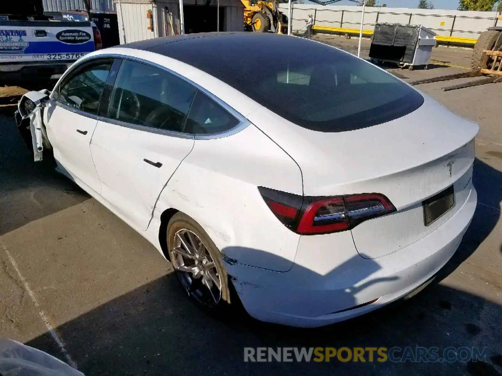 3 Photograph of a damaged car 5YJ3E1EBXKF211452 TESLA MODEL 3 2019