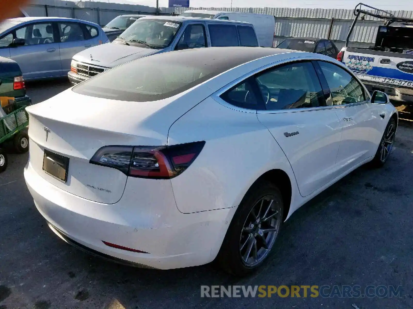 4 Photograph of a damaged car 5YJ3E1EBXKF211452 TESLA MODEL 3 2019