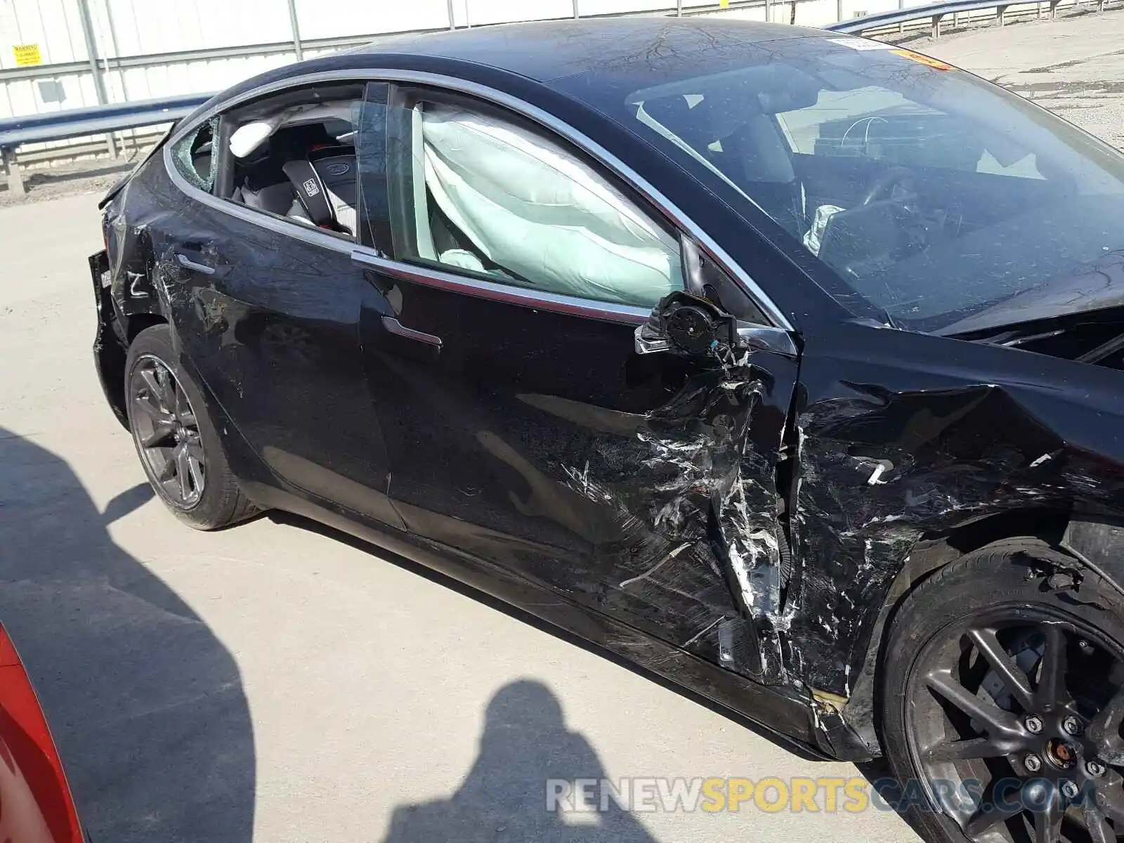 9 Photograph of a damaged car 5YJ3E1EBXKF359259 TESLA MODEL 3 2019