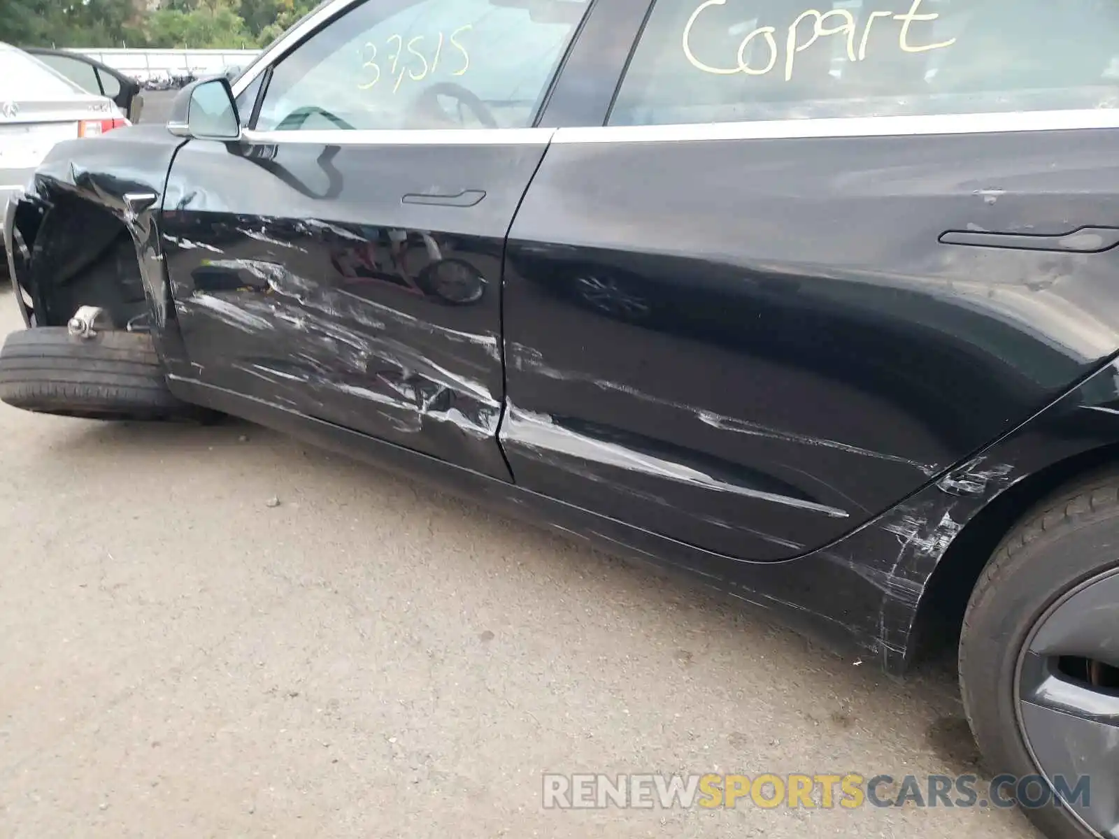 9 Photograph of a damaged car 5YJ3E1EBXKF361285 TESLA MODEL 3 2019