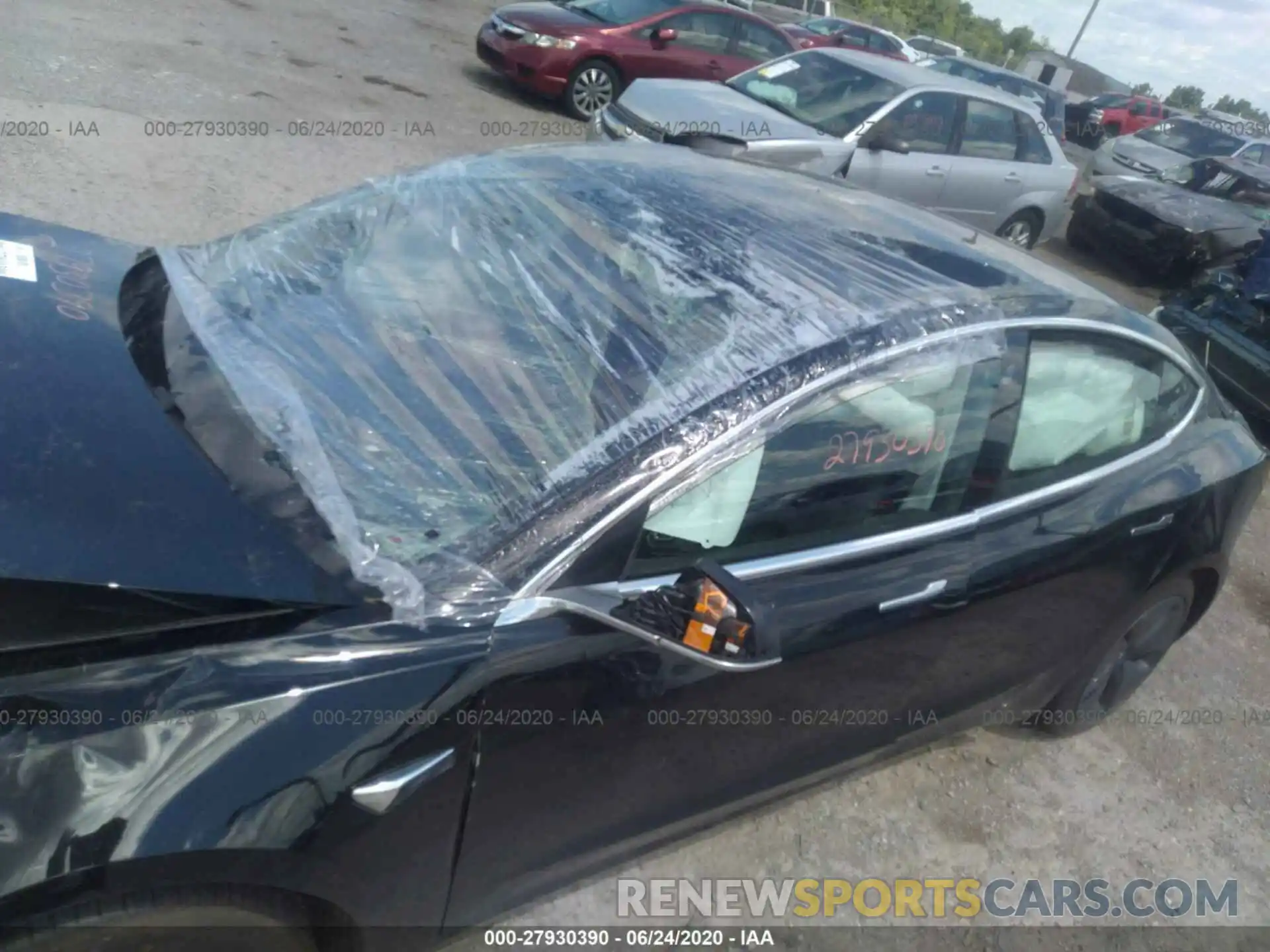 6 Photograph of a damaged car 5YJ3E1EBXKF364641 TESLA MODEL 3 2019