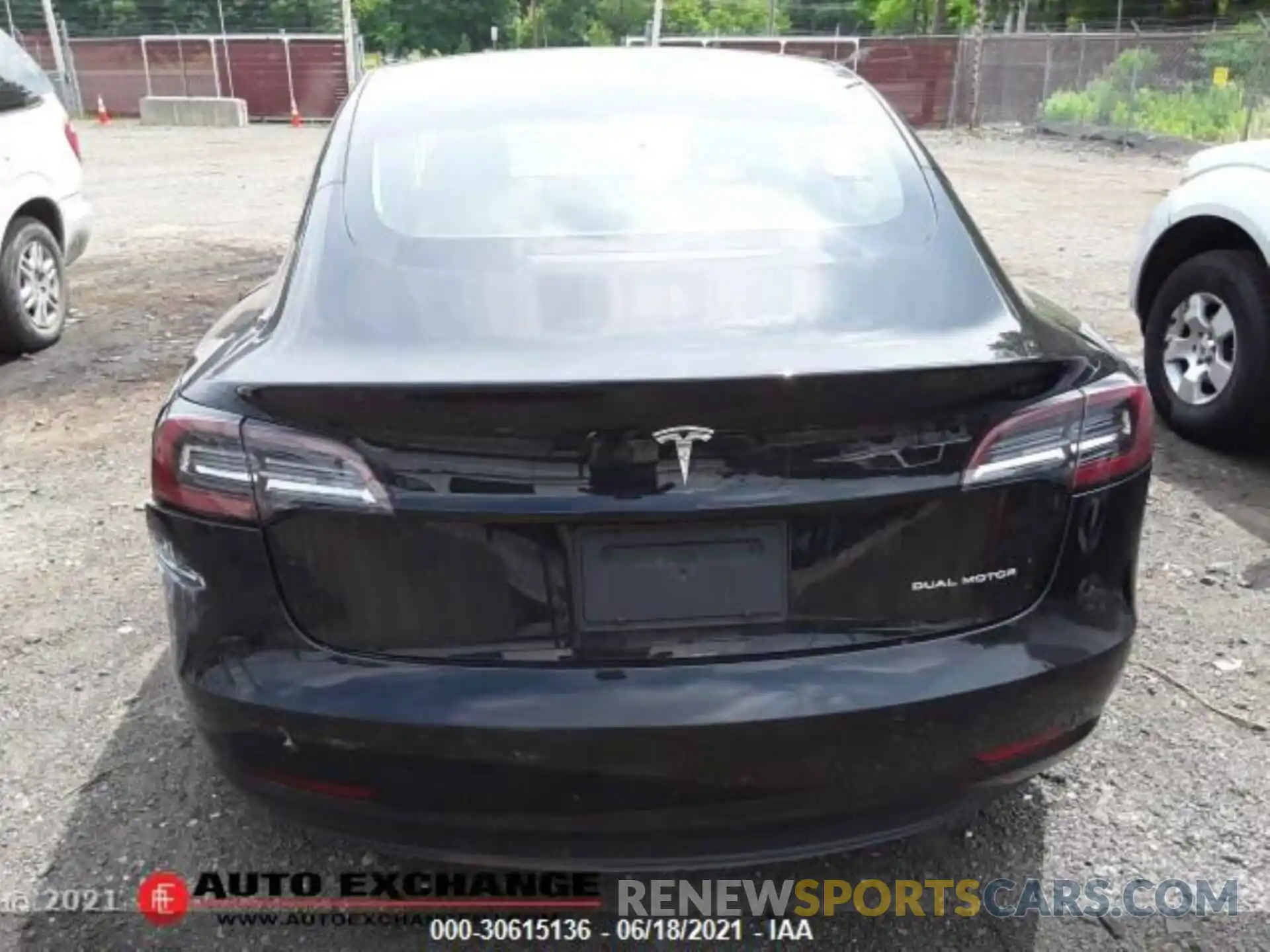 6 Photograph of a damaged car 5YJ3E1EBXKF384694 TESLA MODEL 3 2019