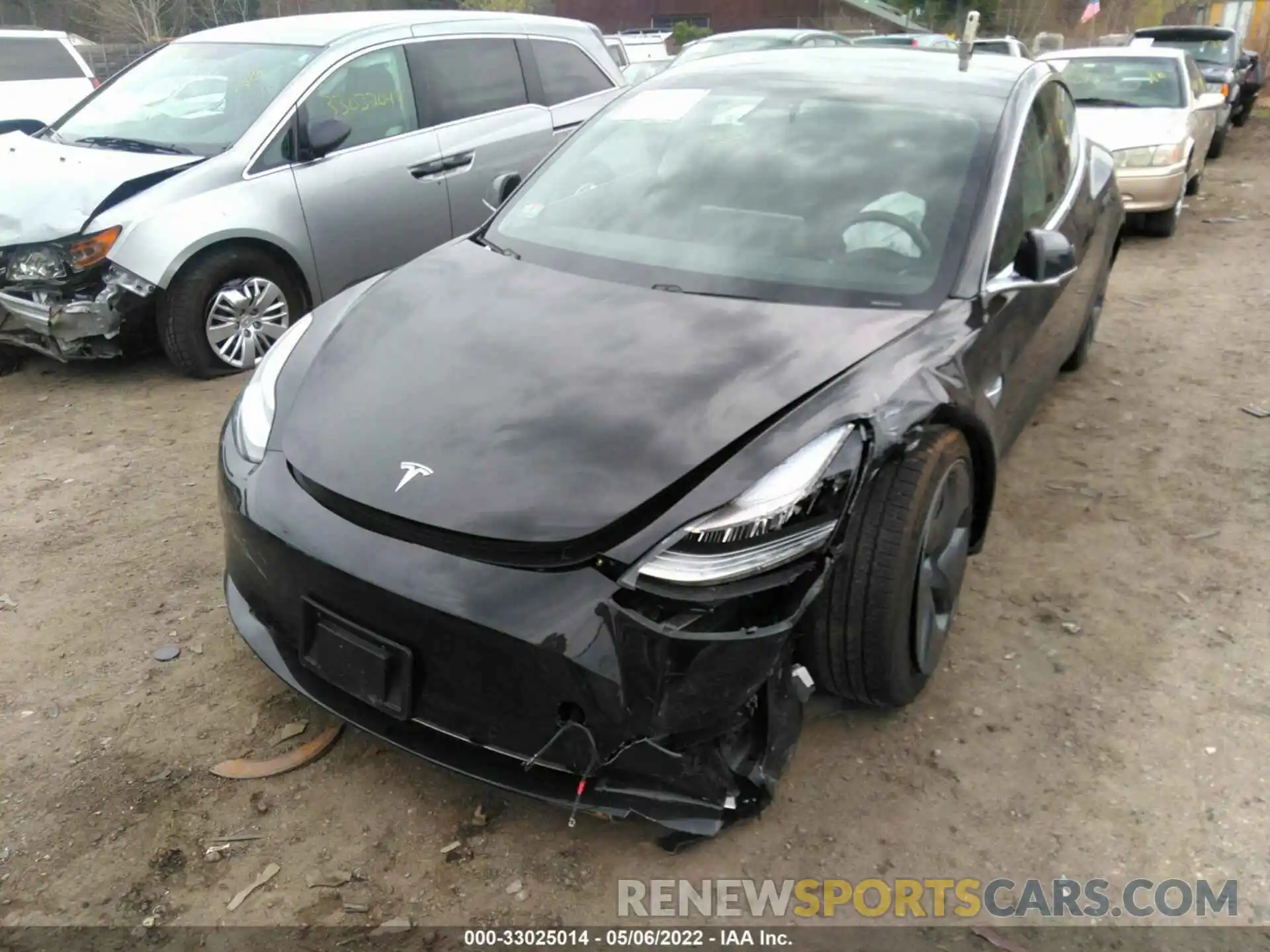 6 Photograph of a damaged car 5YJ3E1EBXKF385778 TESLA MODEL 3 2019