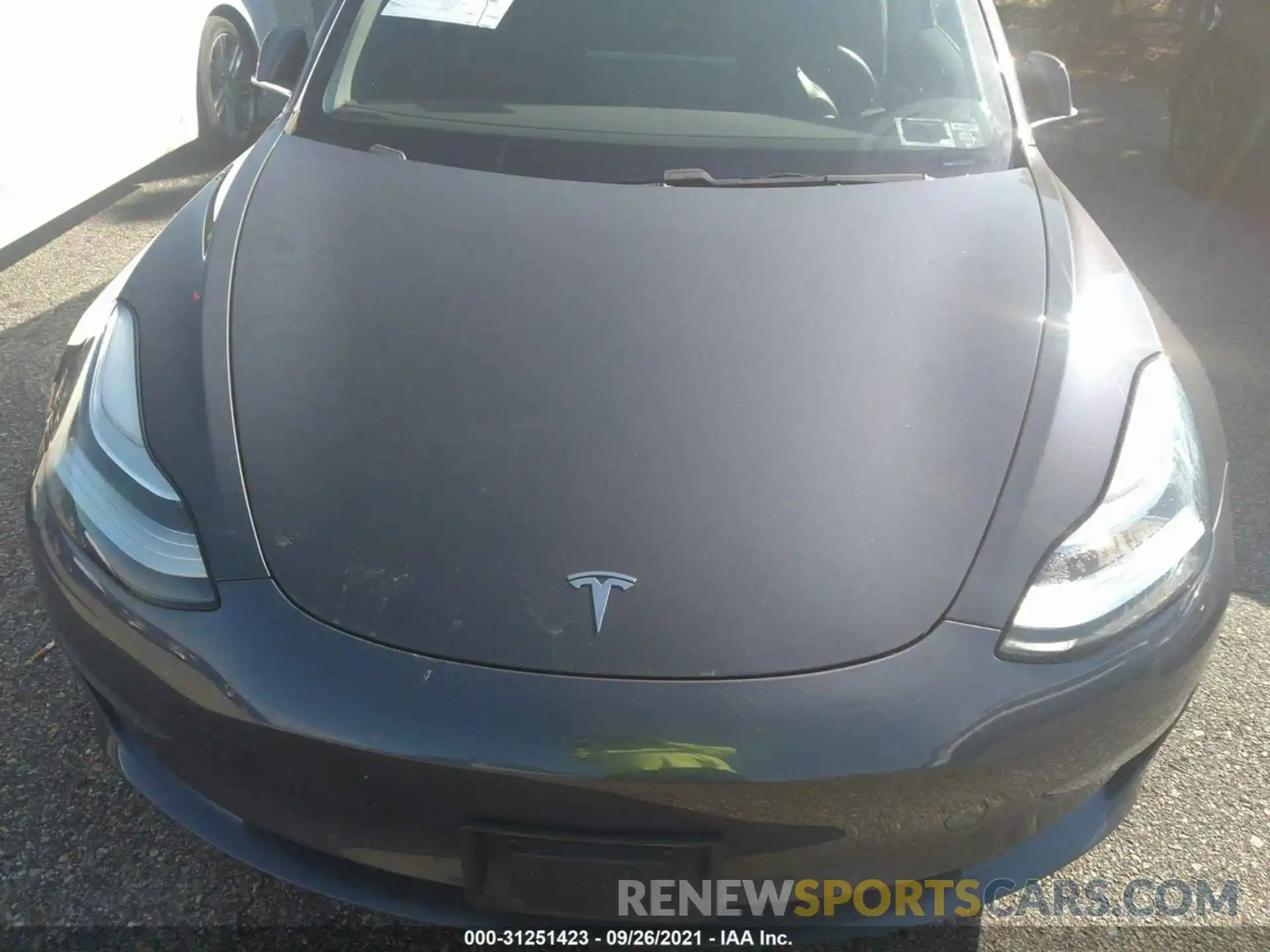 10 Photograph of a damaged car 5YJ3E1EBXKF386221 TESLA MODEL 3 2019