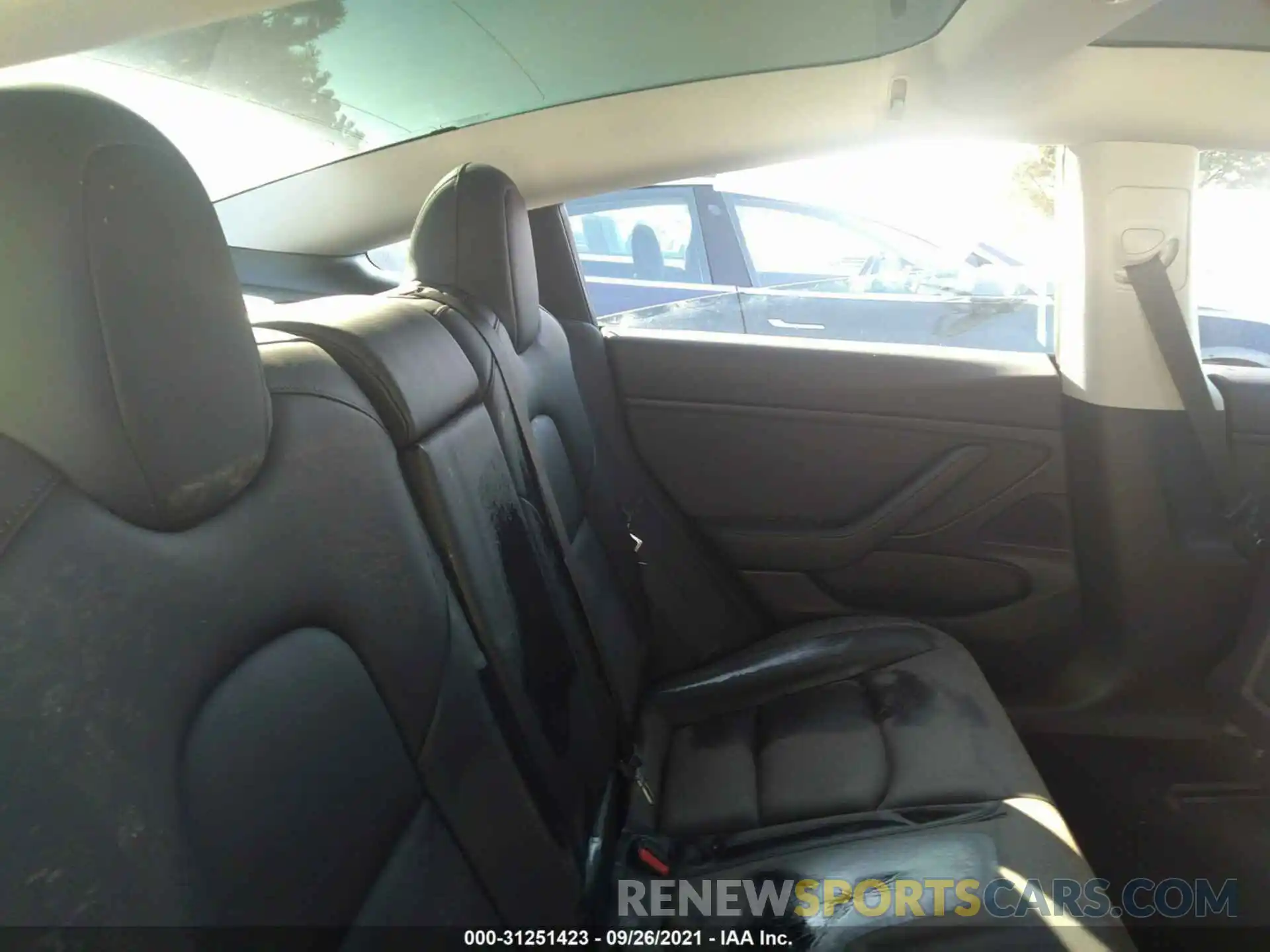 8 Photograph of a damaged car 5YJ3E1EBXKF386221 TESLA MODEL 3 2019