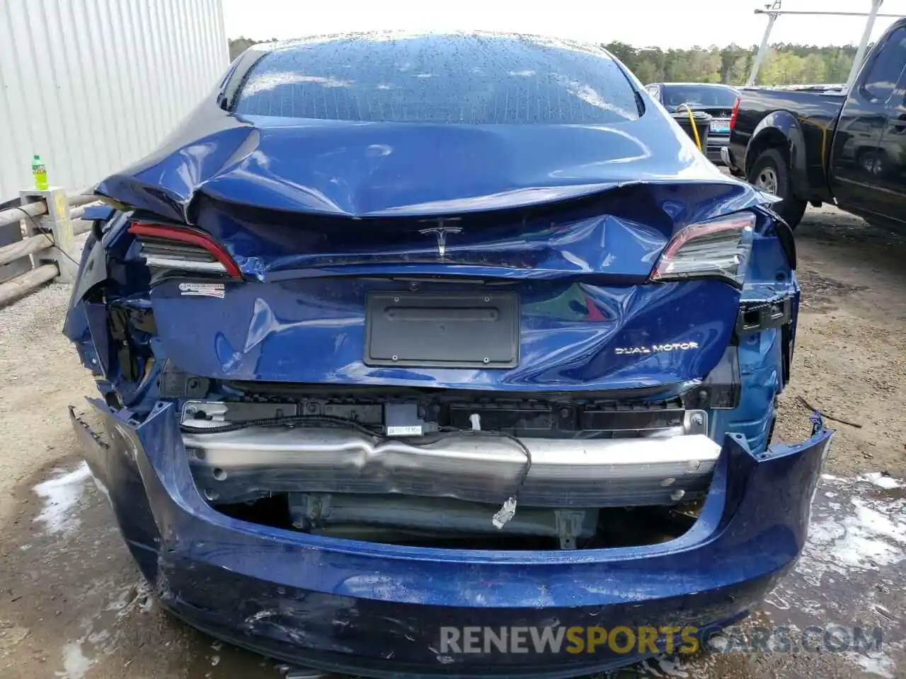 9 Photograph of a damaged car 5YJ3E1EBXKF387742 TESLA MODEL 3 2019