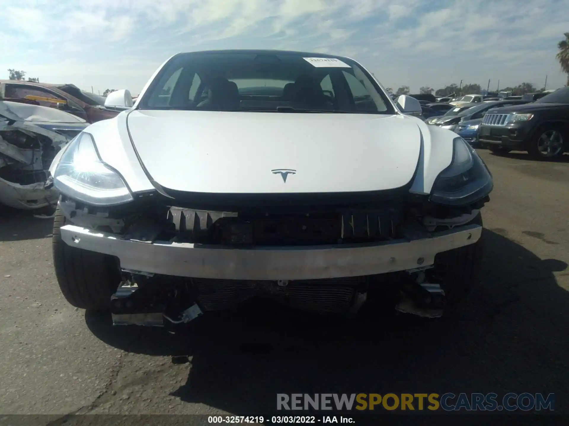 6 Photograph of a damaged car 5YJ3E1EBXKF388499 TESLA MODEL 3 2019