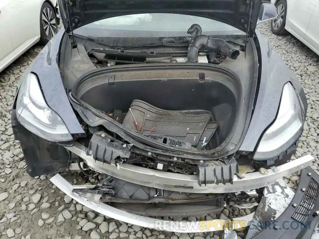 7 Photograph of a damaged car 5YJ3E1EBXKF389099 TESLA MODEL 3 2019