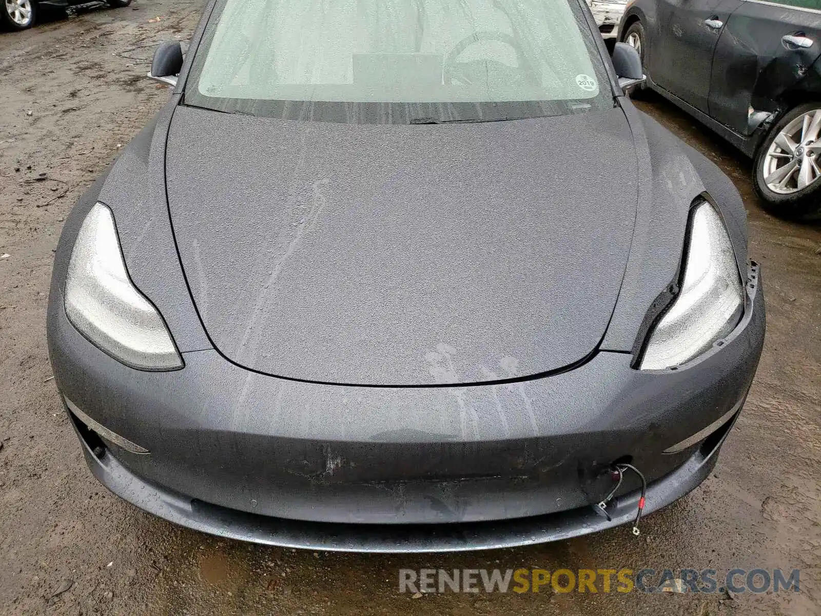 7 Photograph of a damaged car 5YJ3E1EBXKF390818 TESLA MODEL 3 2019