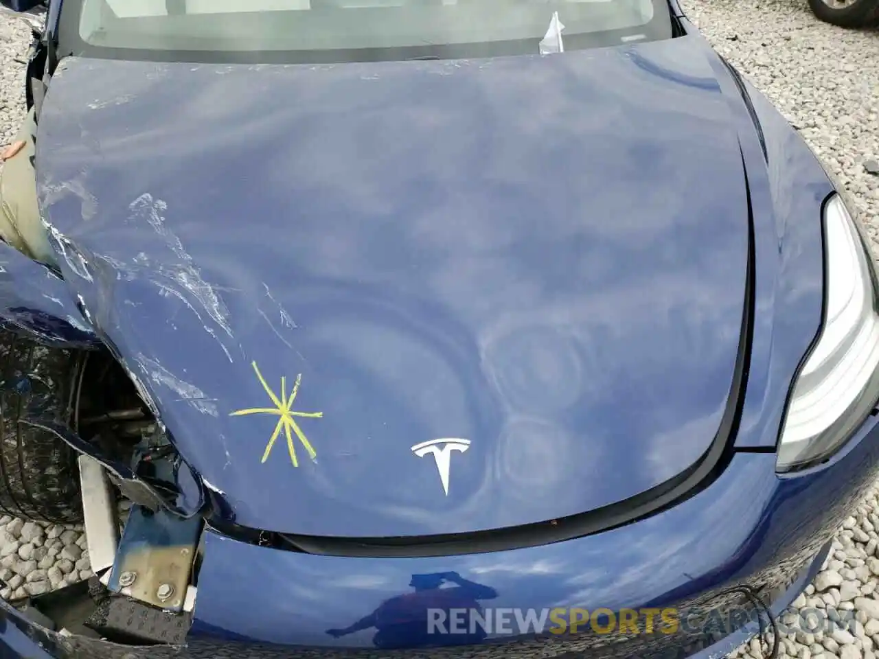 7 Photograph of a damaged car 5YJ3E1EBXKF392004 TESLA MODEL 3 2019