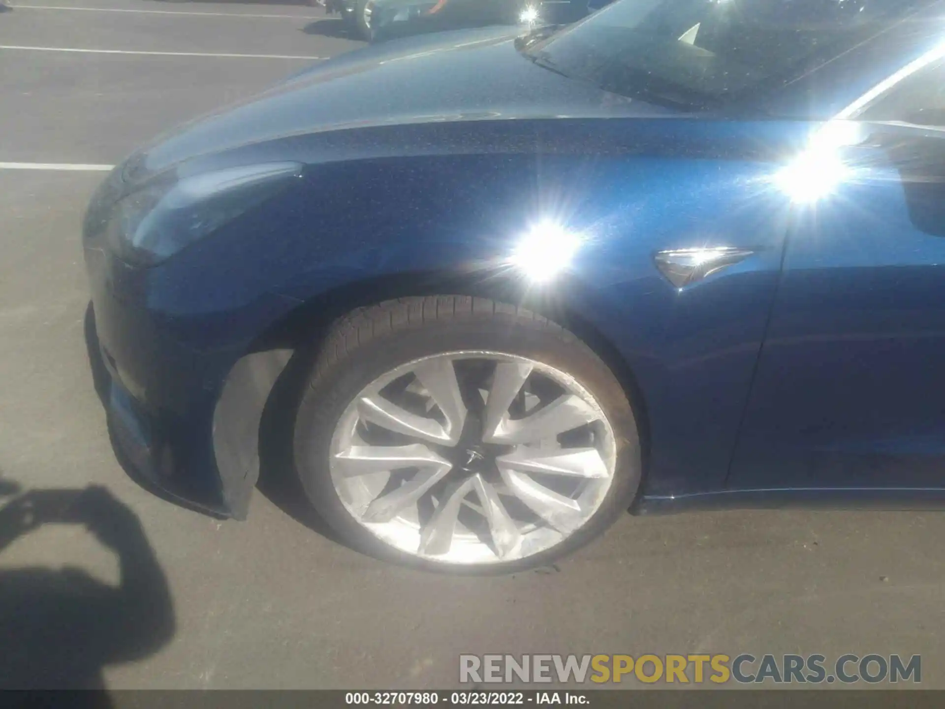 6 Photograph of a damaged car 5YJ3E1EBXKF392021 TESLA MODEL 3 2019