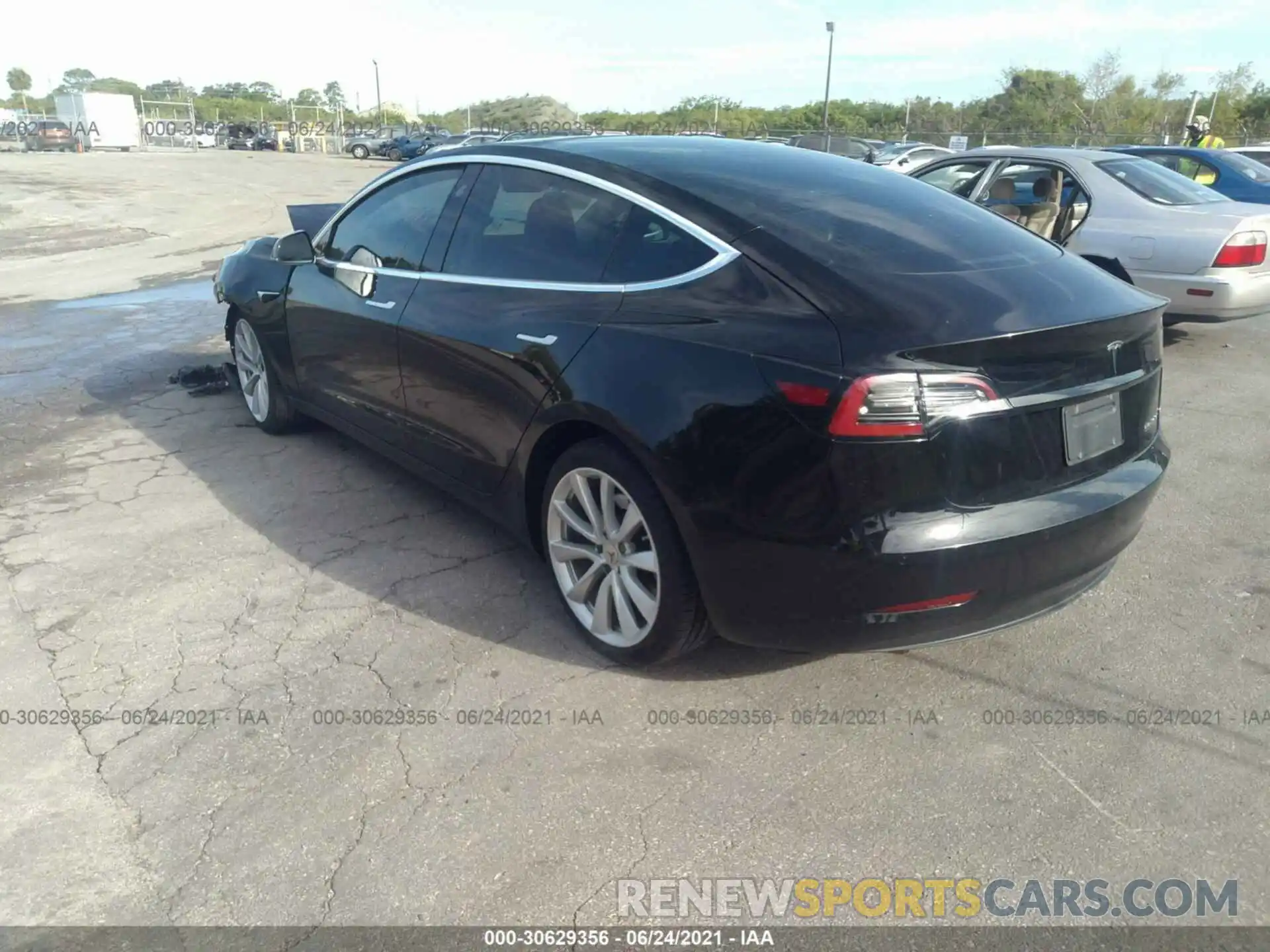 3 Photograph of a damaged car 5YJ3E1EBXKF406516 TESLA MODEL 3 2019