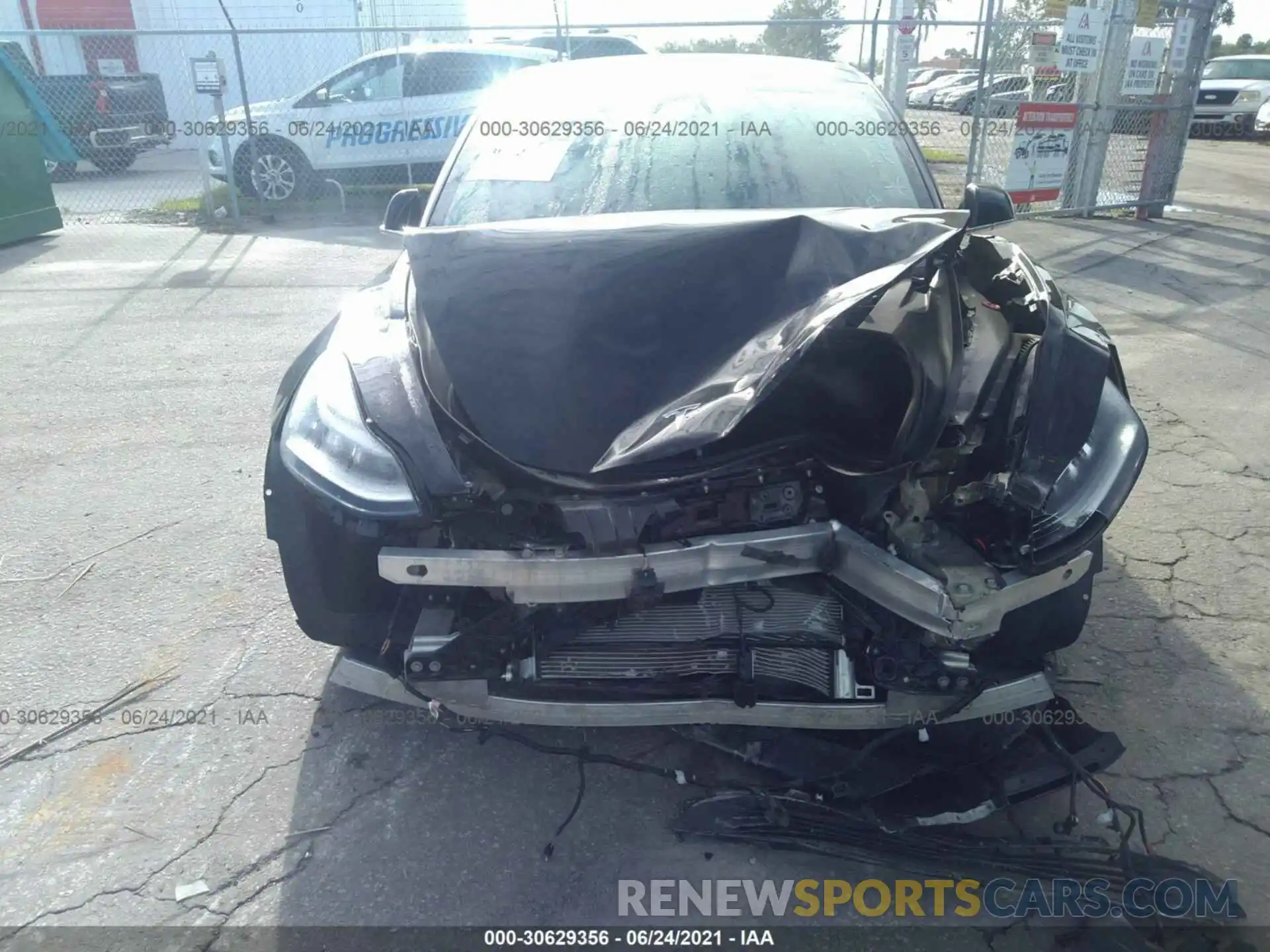 6 Photograph of a damaged car 5YJ3E1EBXKF406516 TESLA MODEL 3 2019