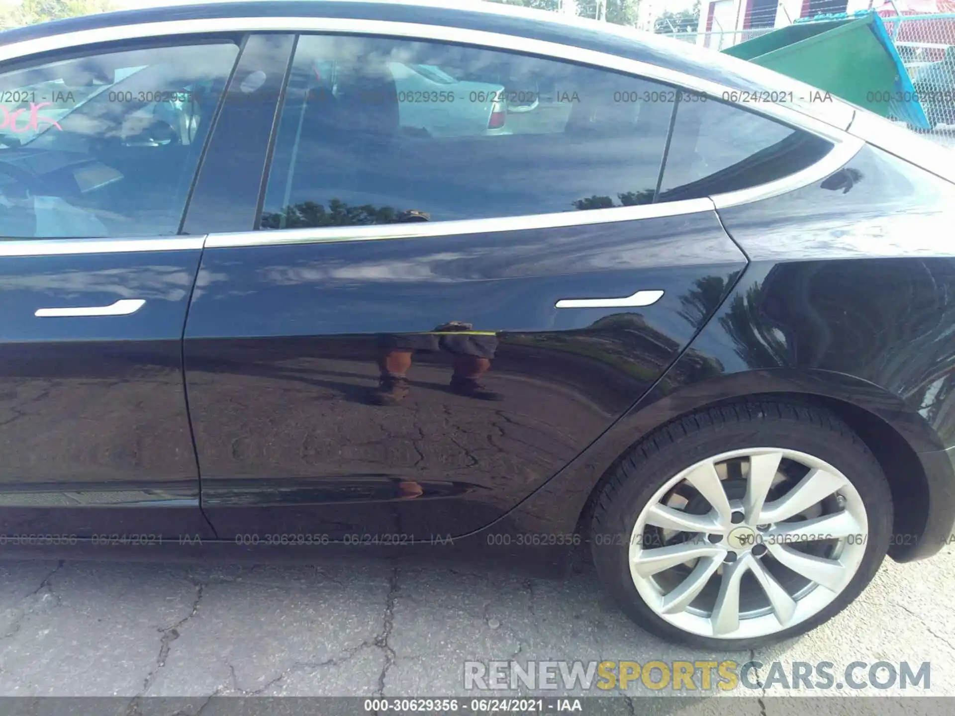 8 Photograph of a damaged car 5YJ3E1EBXKF406516 TESLA MODEL 3 2019