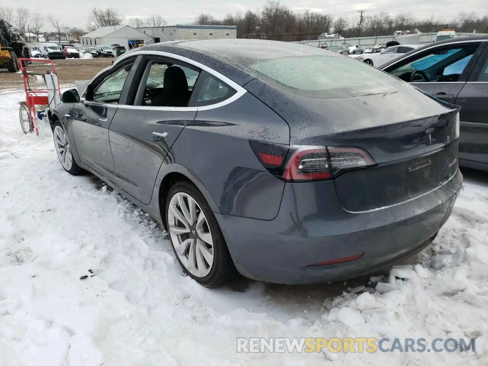 3 Photograph of a damaged car 5YJ3E1EBXKF408508 TESLA MODEL 3 2019