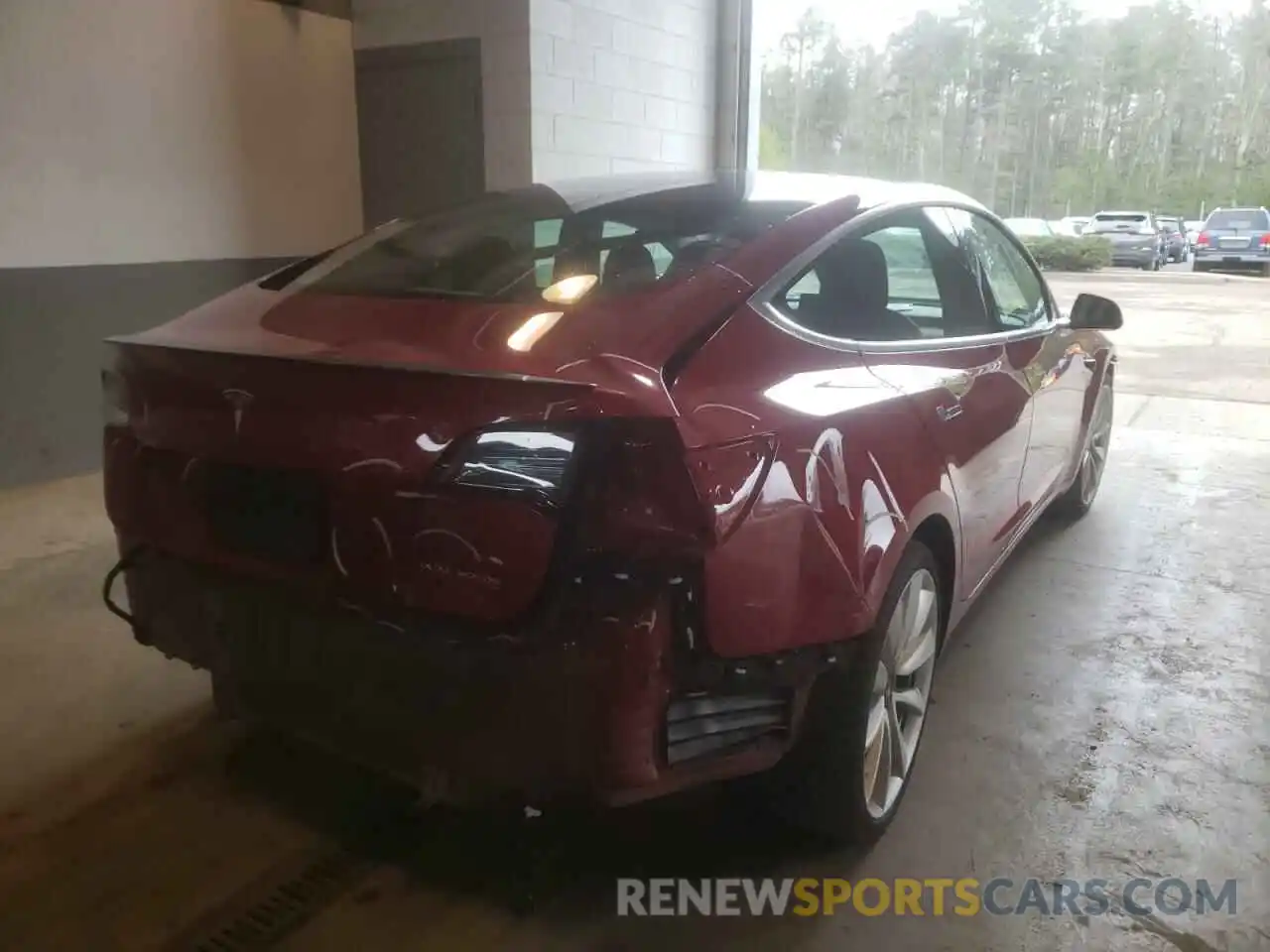 4 Photograph of a damaged car 5YJ3E1EBXKF413627 TESLA MODEL 3 2019