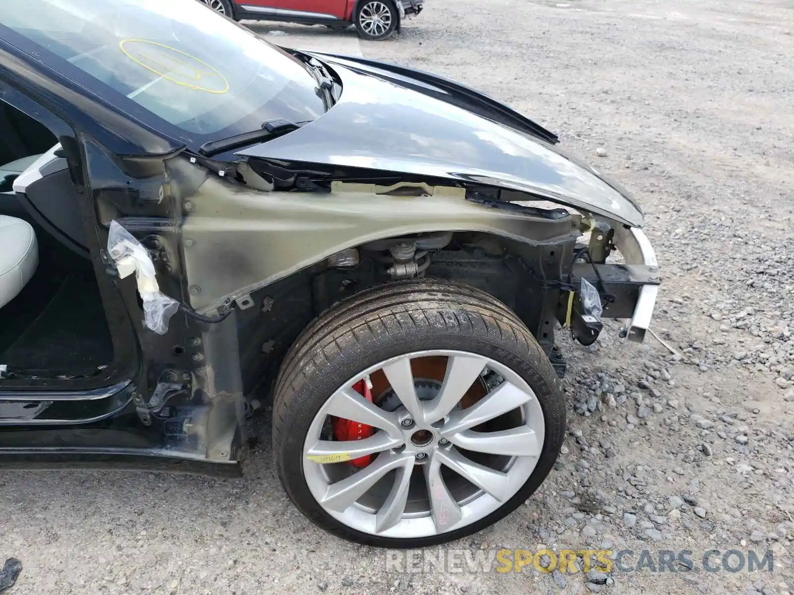 9 Photograph of a damaged car 5YJ3E1EBXKF413773 TESLA MODEL 3 2019