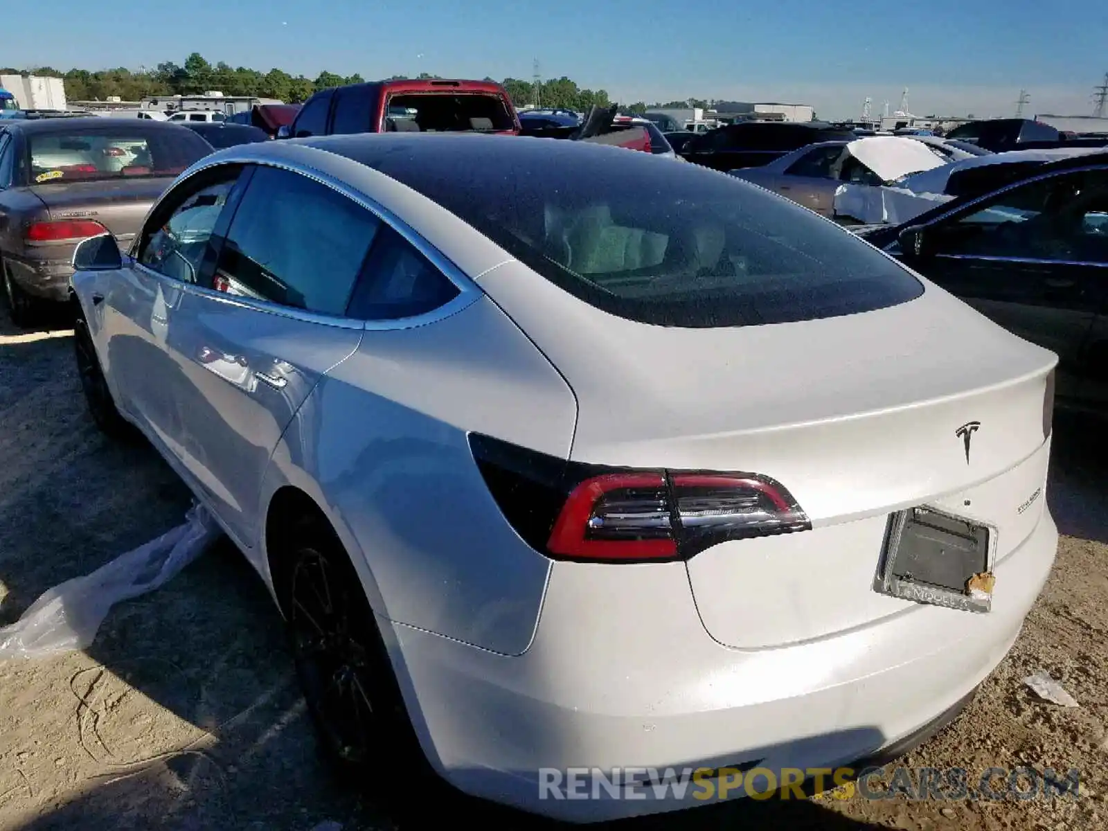 3 Photograph of a damaged car 5YJ3E1EBXKF429486 TESLA MODEL 3 2019