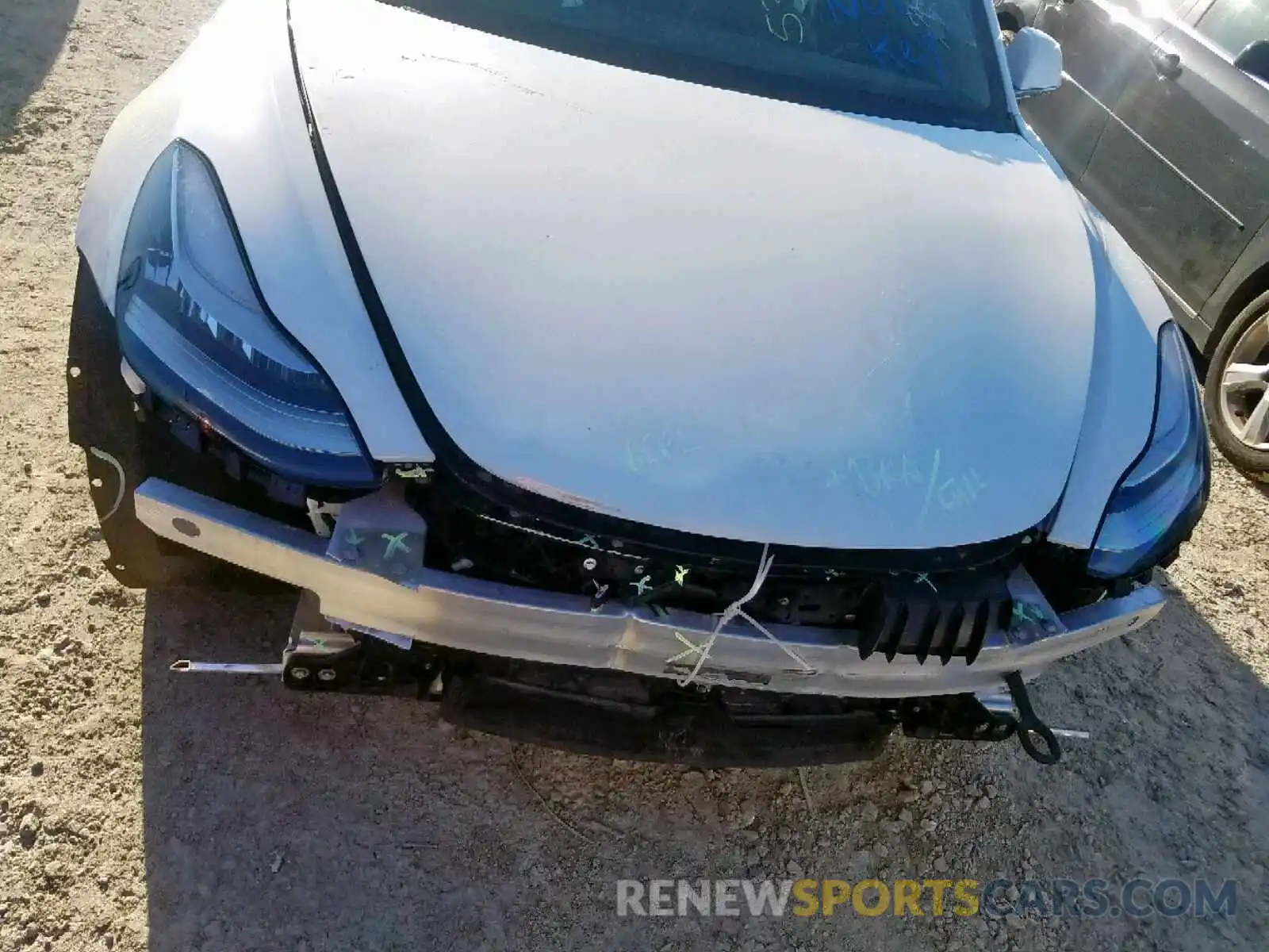 9 Photograph of a damaged car 5YJ3E1EBXKF429486 TESLA MODEL 3 2019