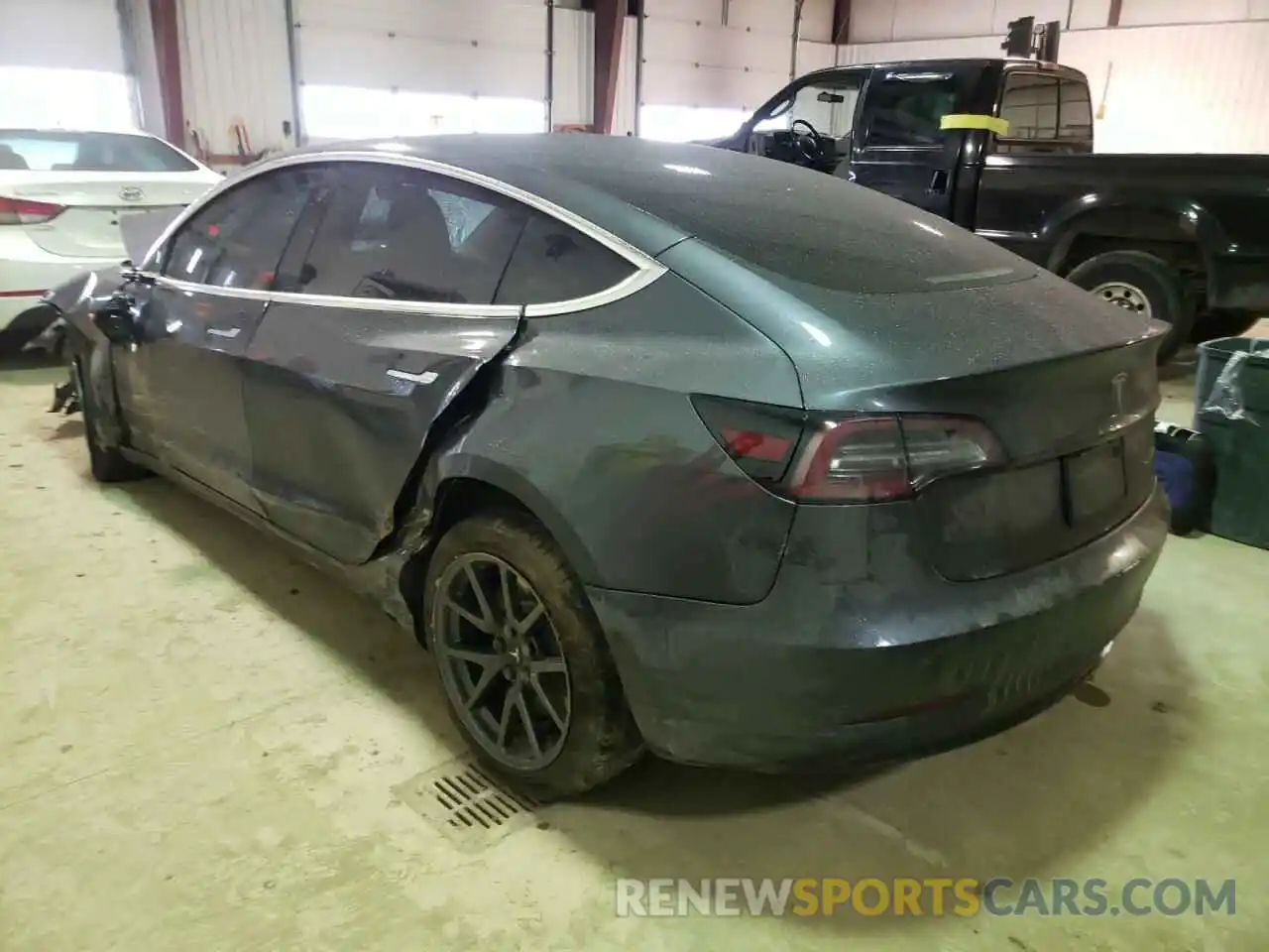 3 Photograph of a damaged car 5YJ3E1EBXKF432727 TESLA MODEL 3 2019