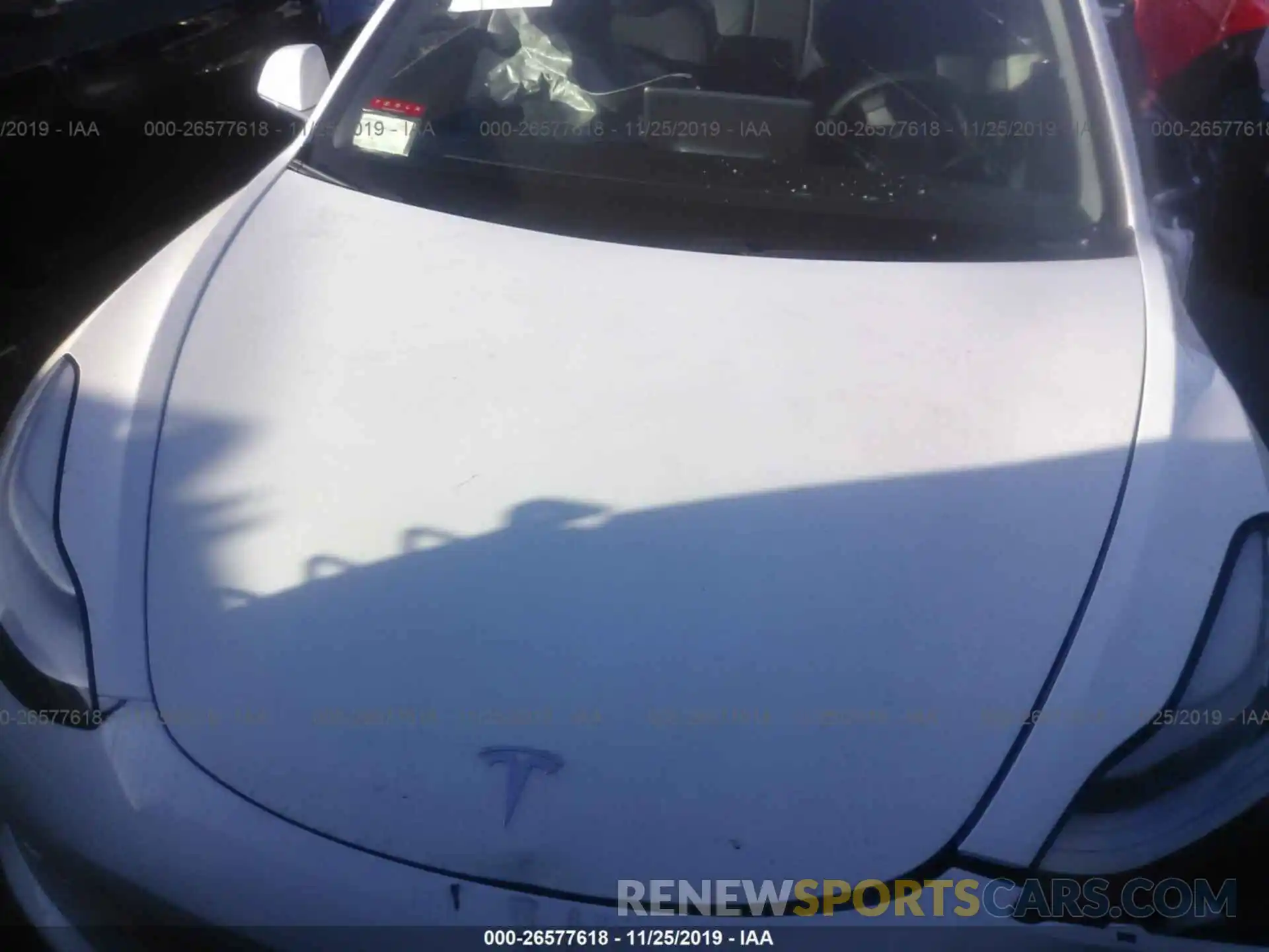 10 Photograph of a damaged car 5YJ3E1EBXKF453125 TESLA MODEL 3 2019