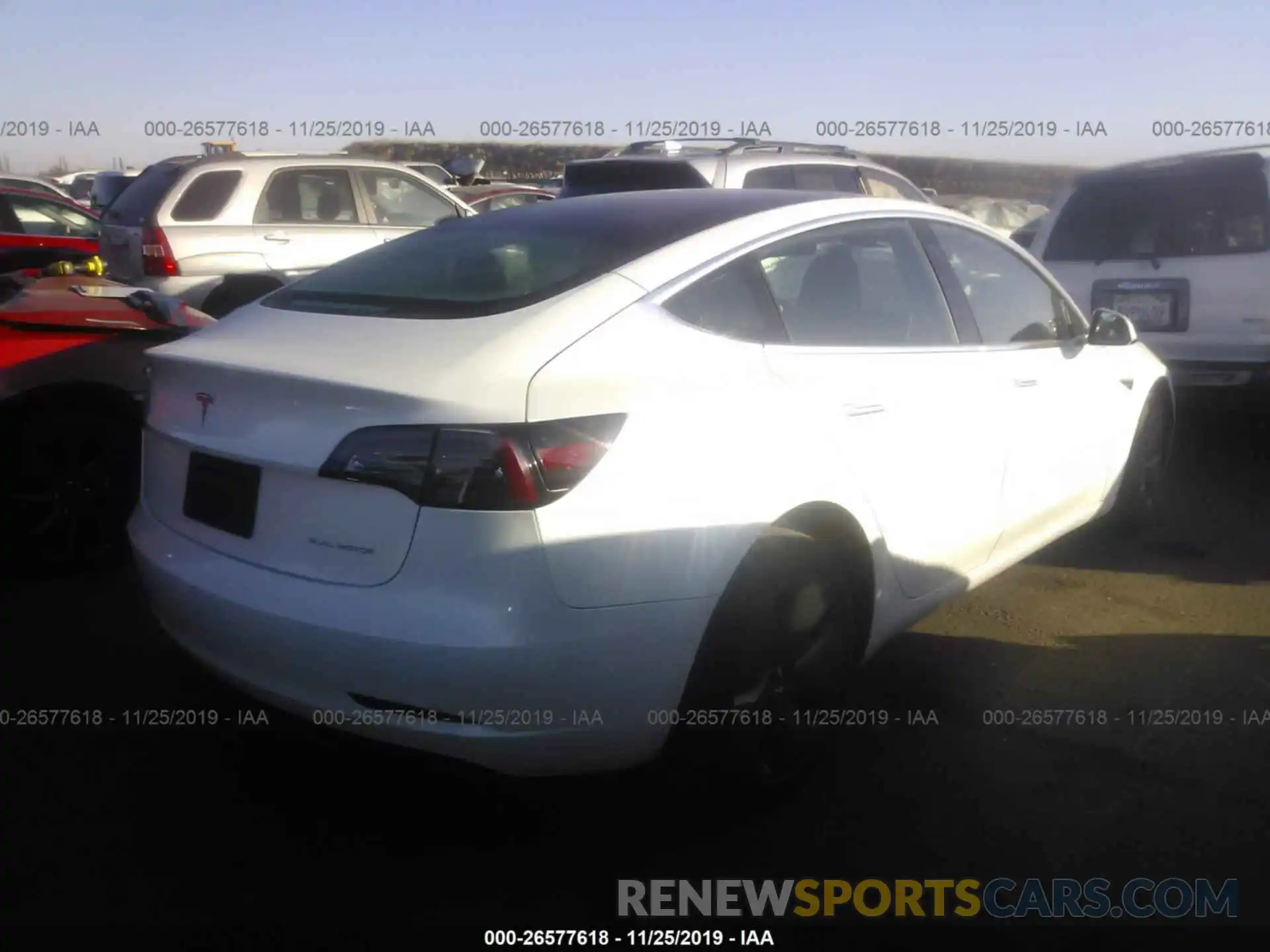 4 Photograph of a damaged car 5YJ3E1EBXKF453125 TESLA MODEL 3 2019