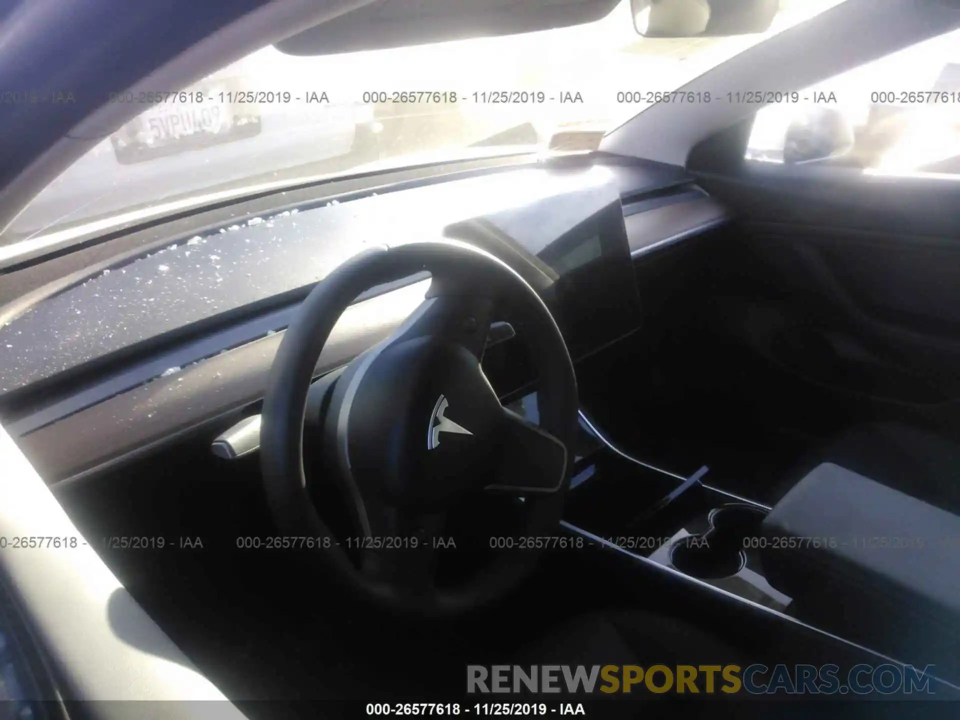 5 Photograph of a damaged car 5YJ3E1EBXKF453125 TESLA MODEL 3 2019