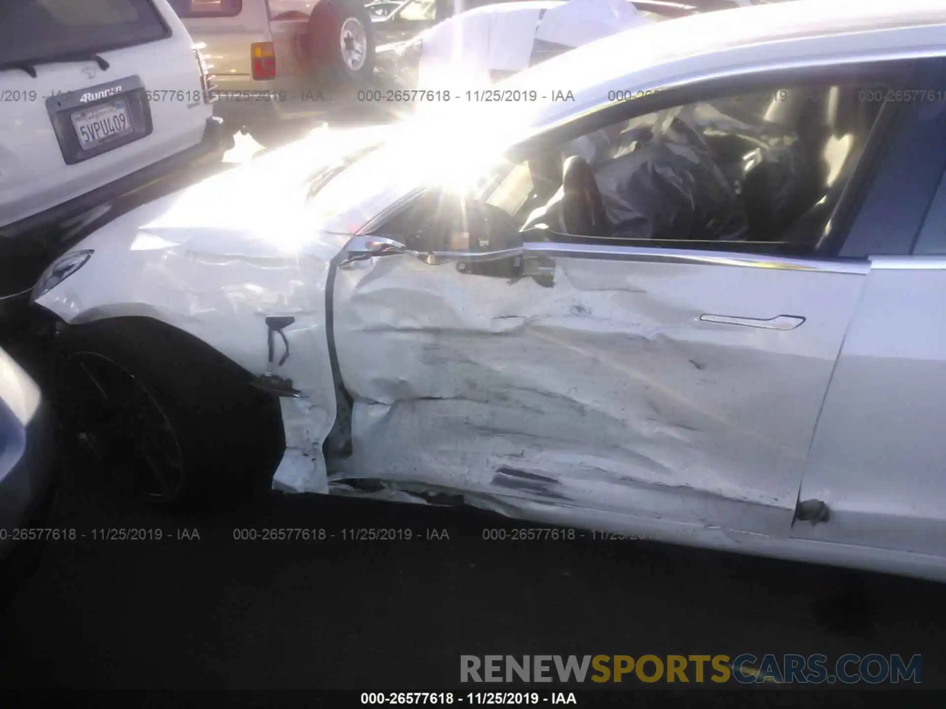 6 Photograph of a damaged car 5YJ3E1EBXKF453125 TESLA MODEL 3 2019